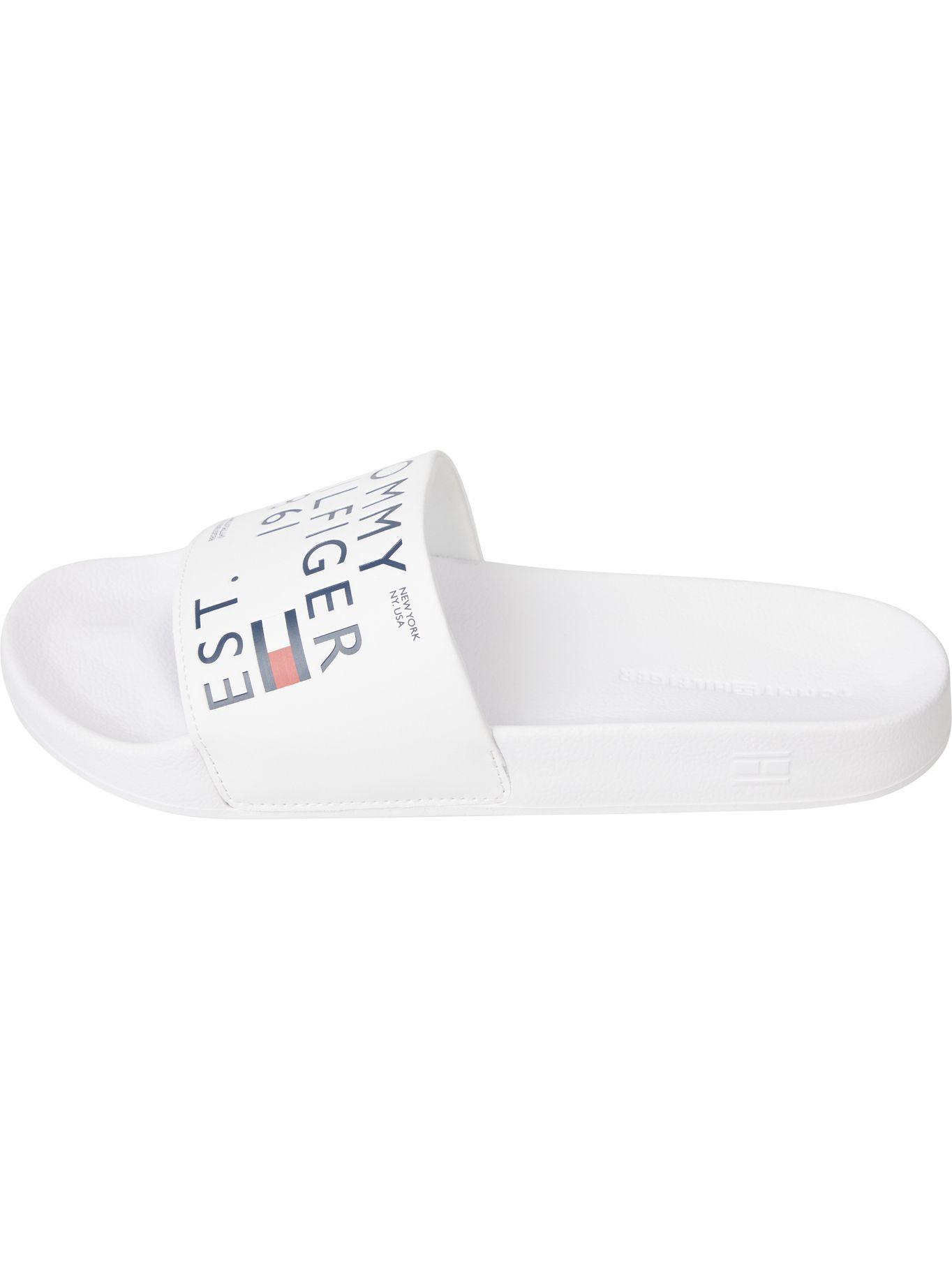 Sandalias Established Logo Blanco Tommy Hilfiger-3