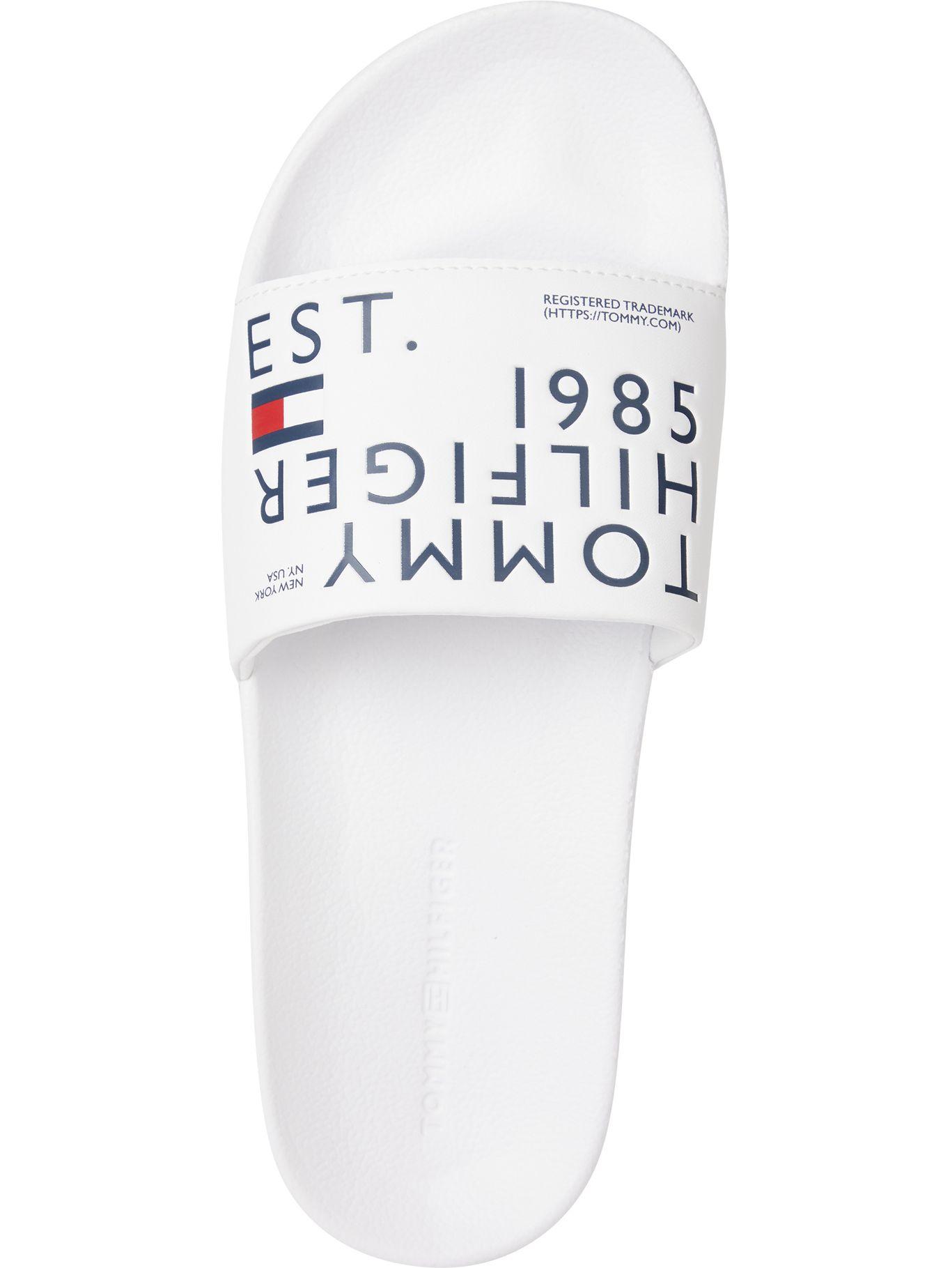 Sandalias Established Logo Blanco Tommy Hilfiger-1