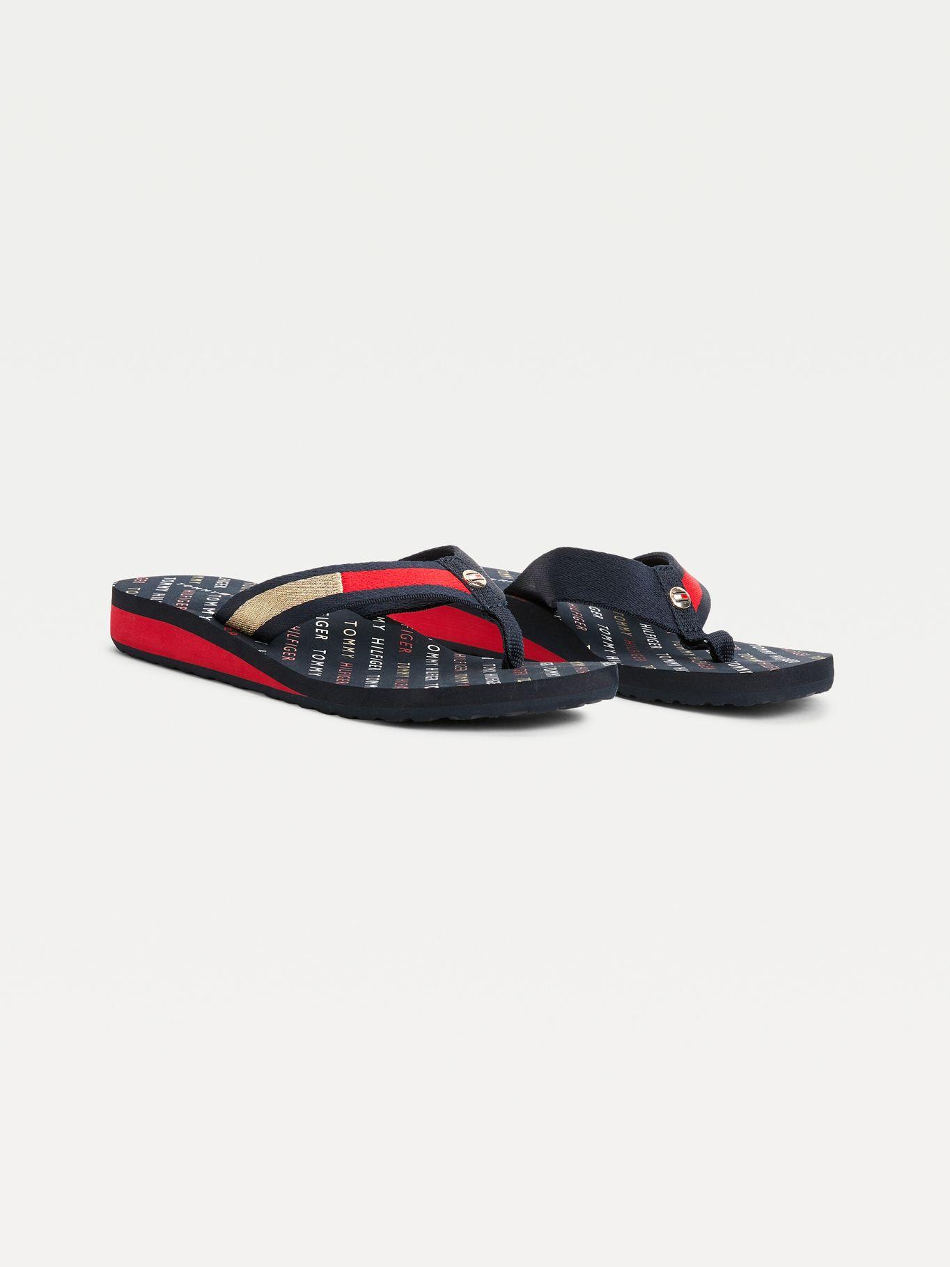 Sandalias Flag Con Logo Multicolor Tommy Hilfiger-0