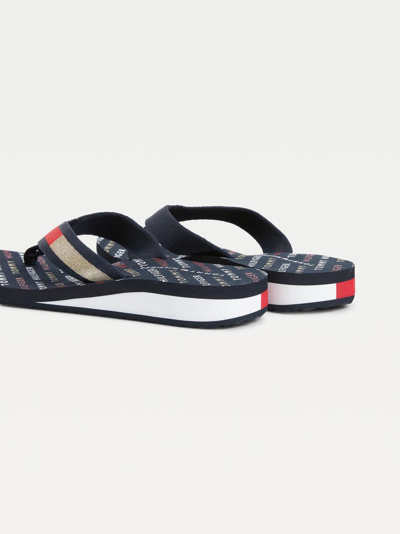 Sandalias Flag Con Logo Multicolor Tommy Hilfiger-1