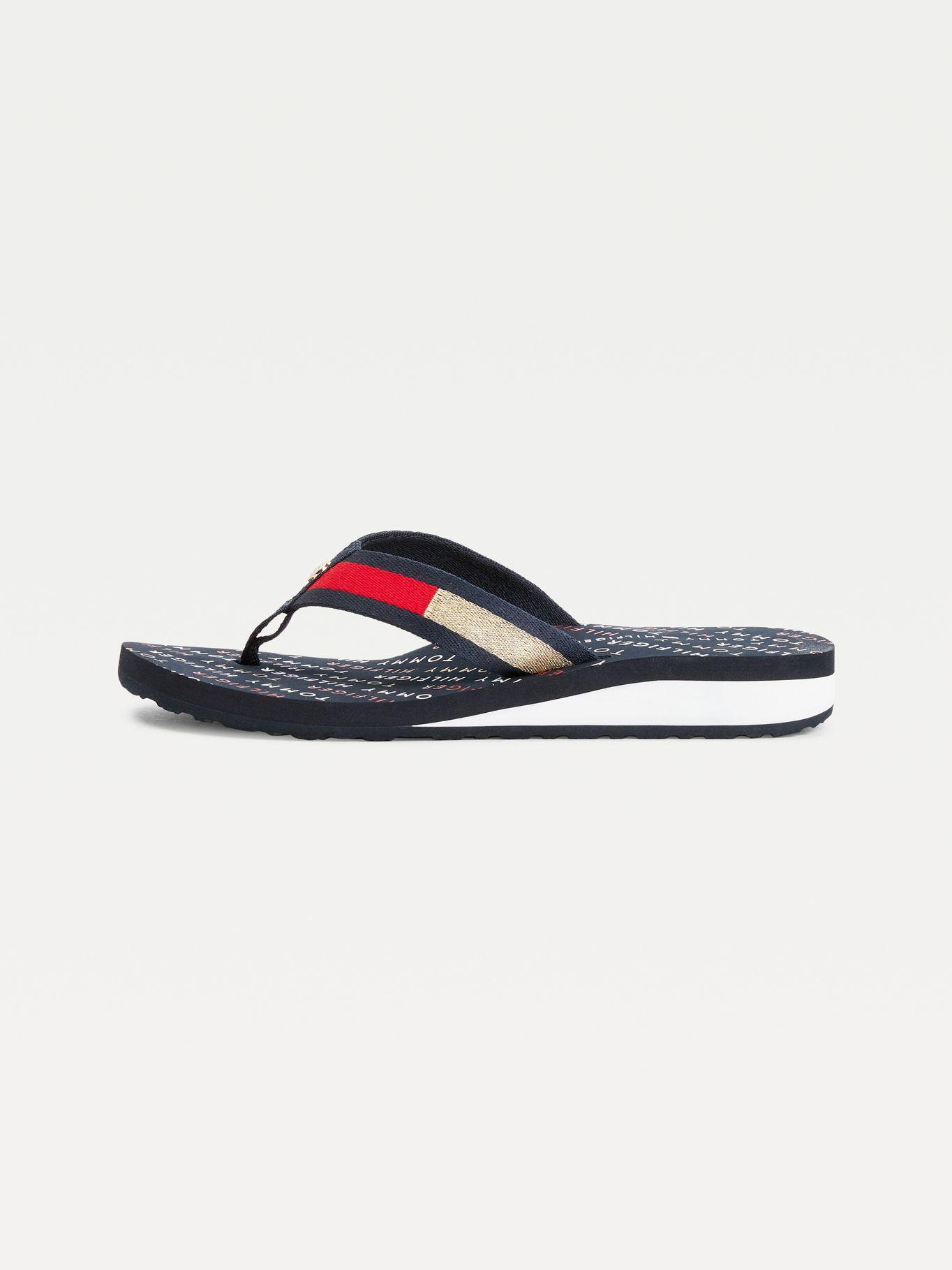 Sandalias Flag Con Logo Multicolor Tommy Hilfiger-4