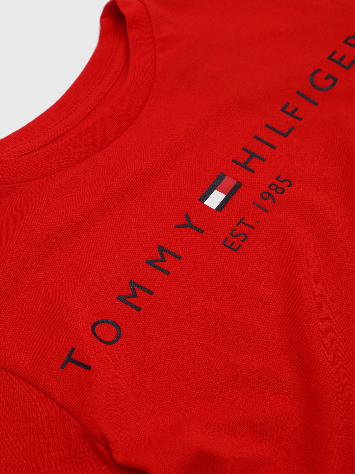 Polera Con Logo Est.1985 Rojo Tommy Hilfiger-2