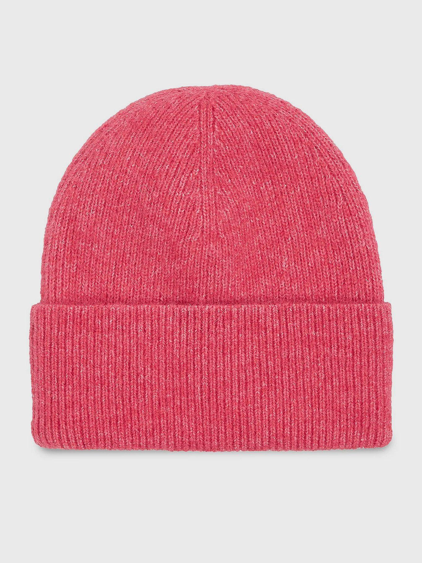 Beanie Essential C Logo Rosado Tommy Hilfiger-3