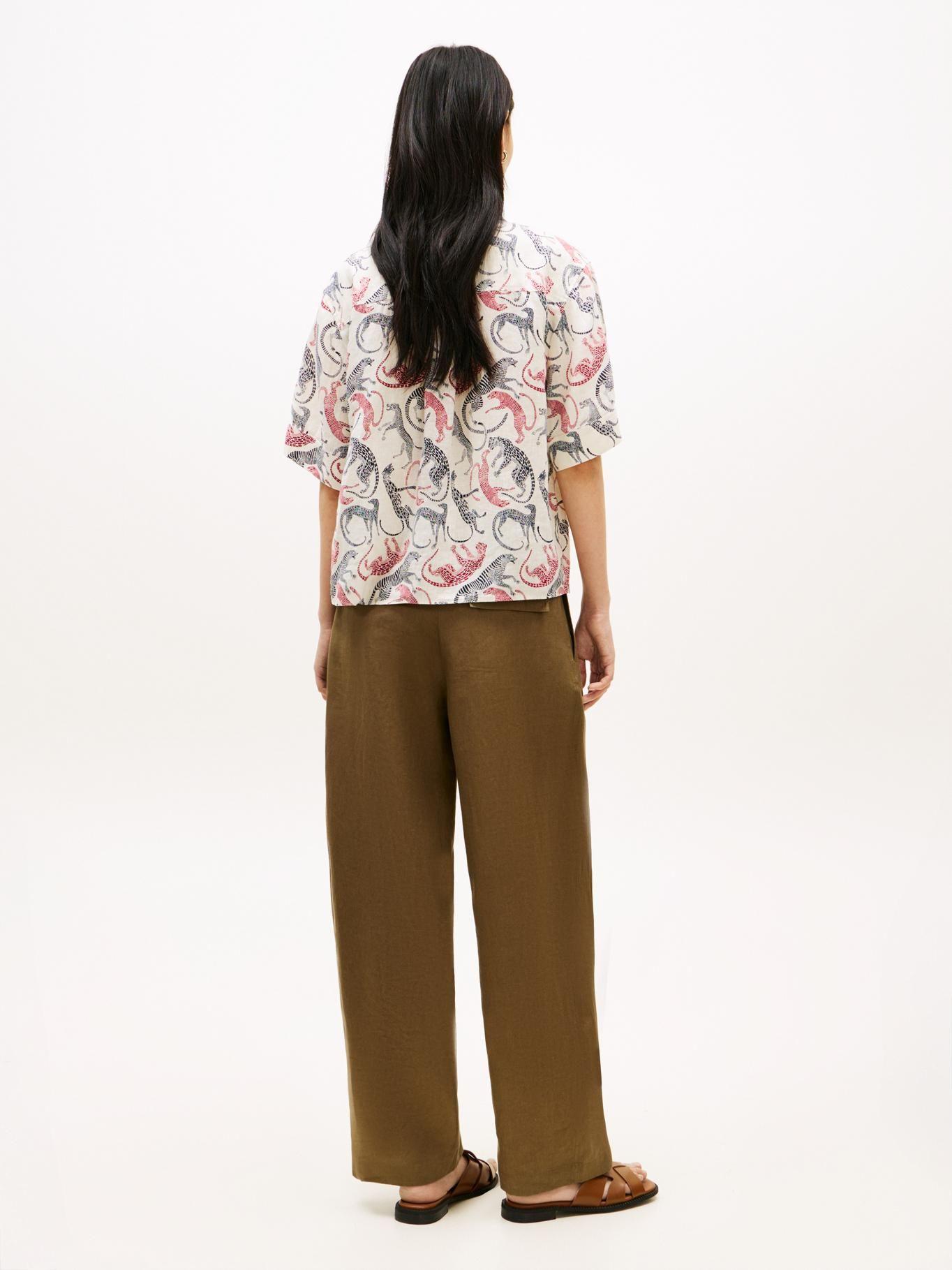 Camisa De Lino Relaxed Fit-2
