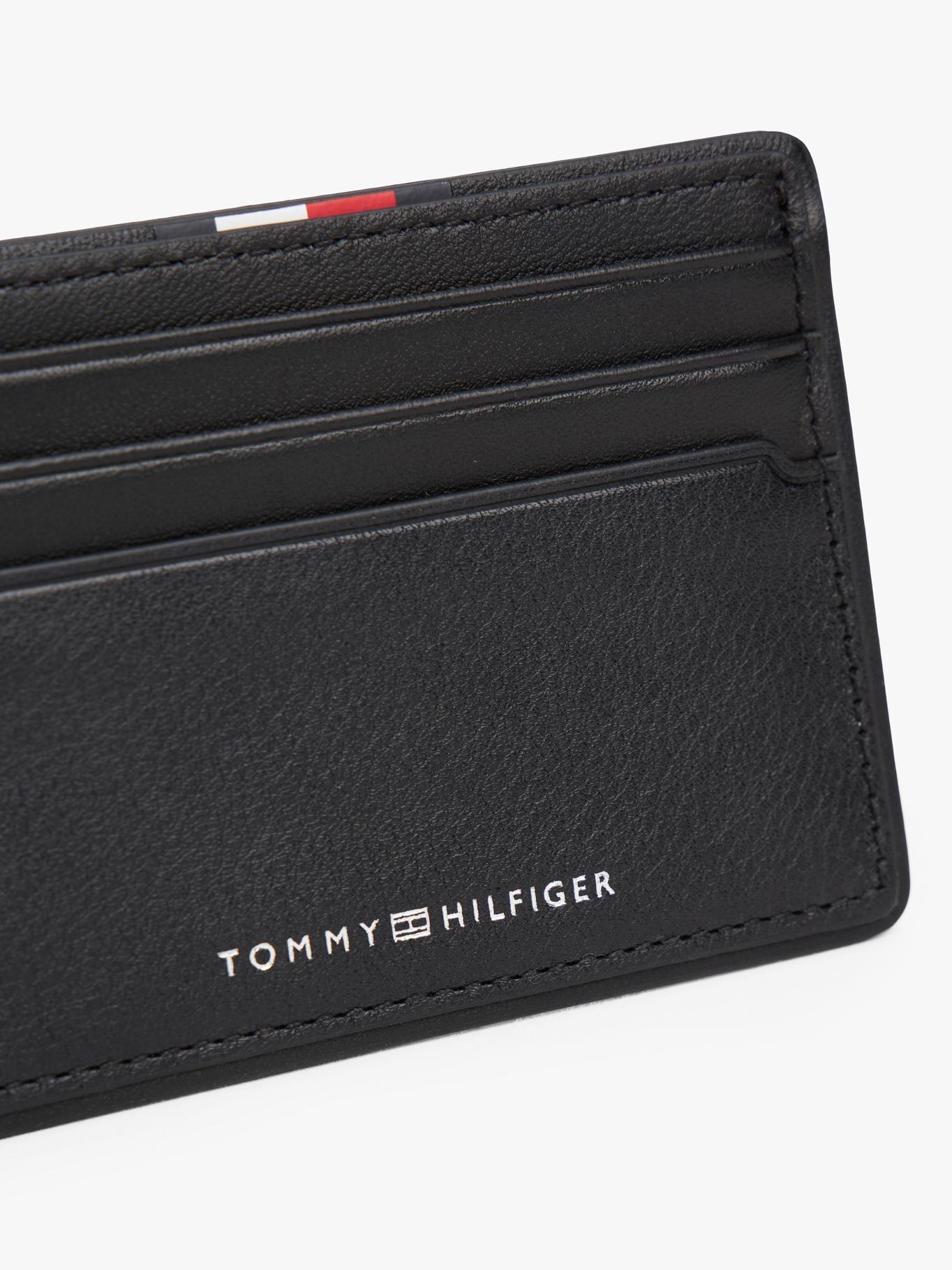 Tarjetero Corporate De Cuero Negro Tommy Hilfiger-3