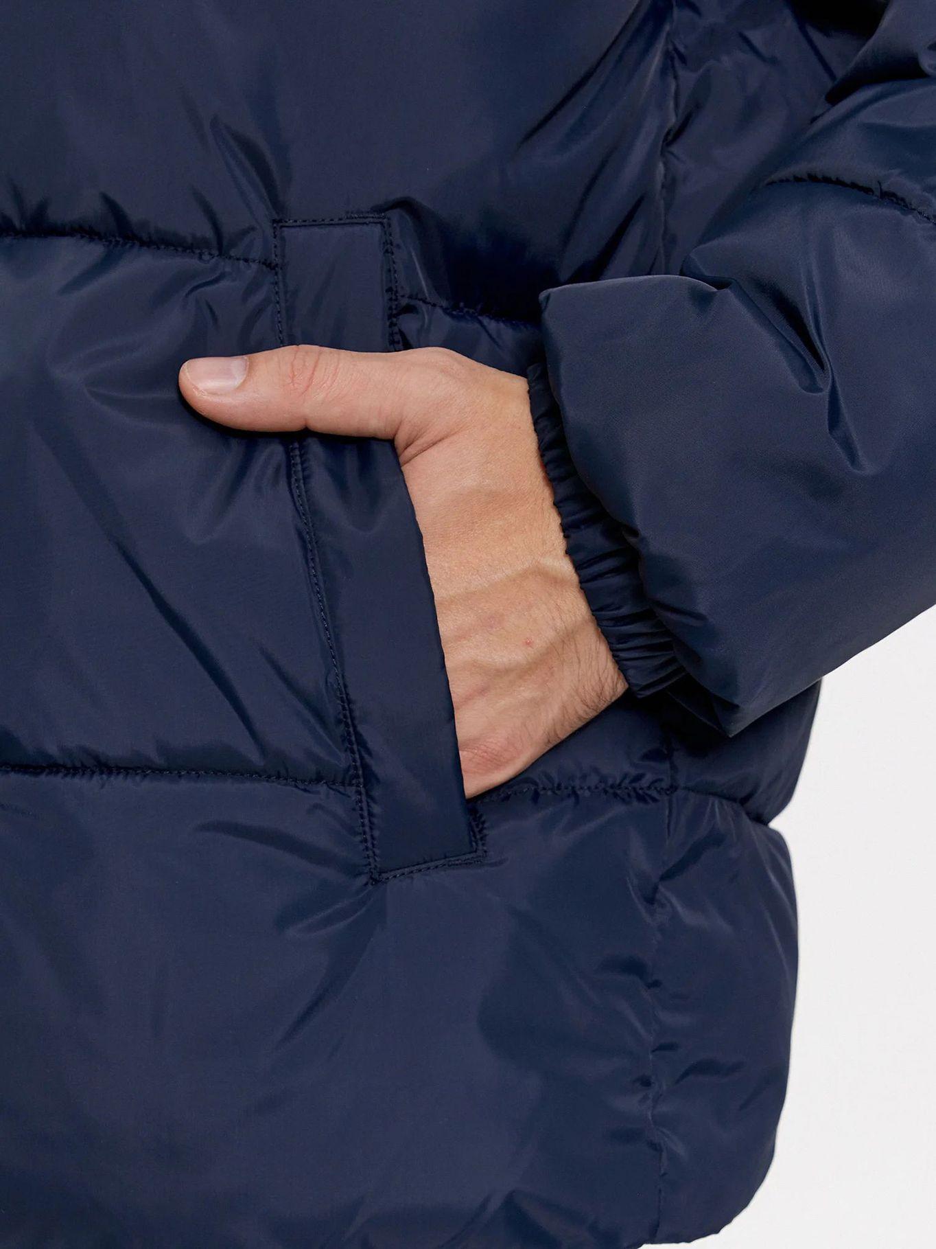 PARKA ESSENTIAL LOGO AZUL TOMMY HILFIGER-5