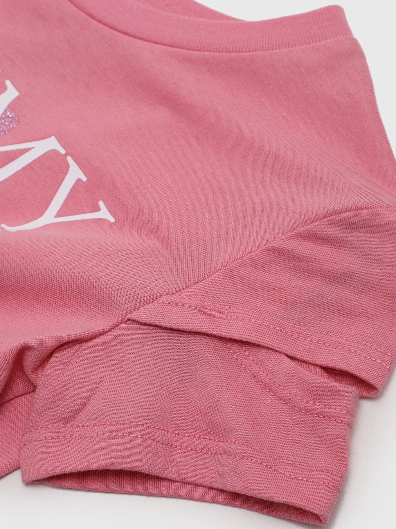 Polera Logo Bandera Metálica Rosado Tommy Hilfiger-2