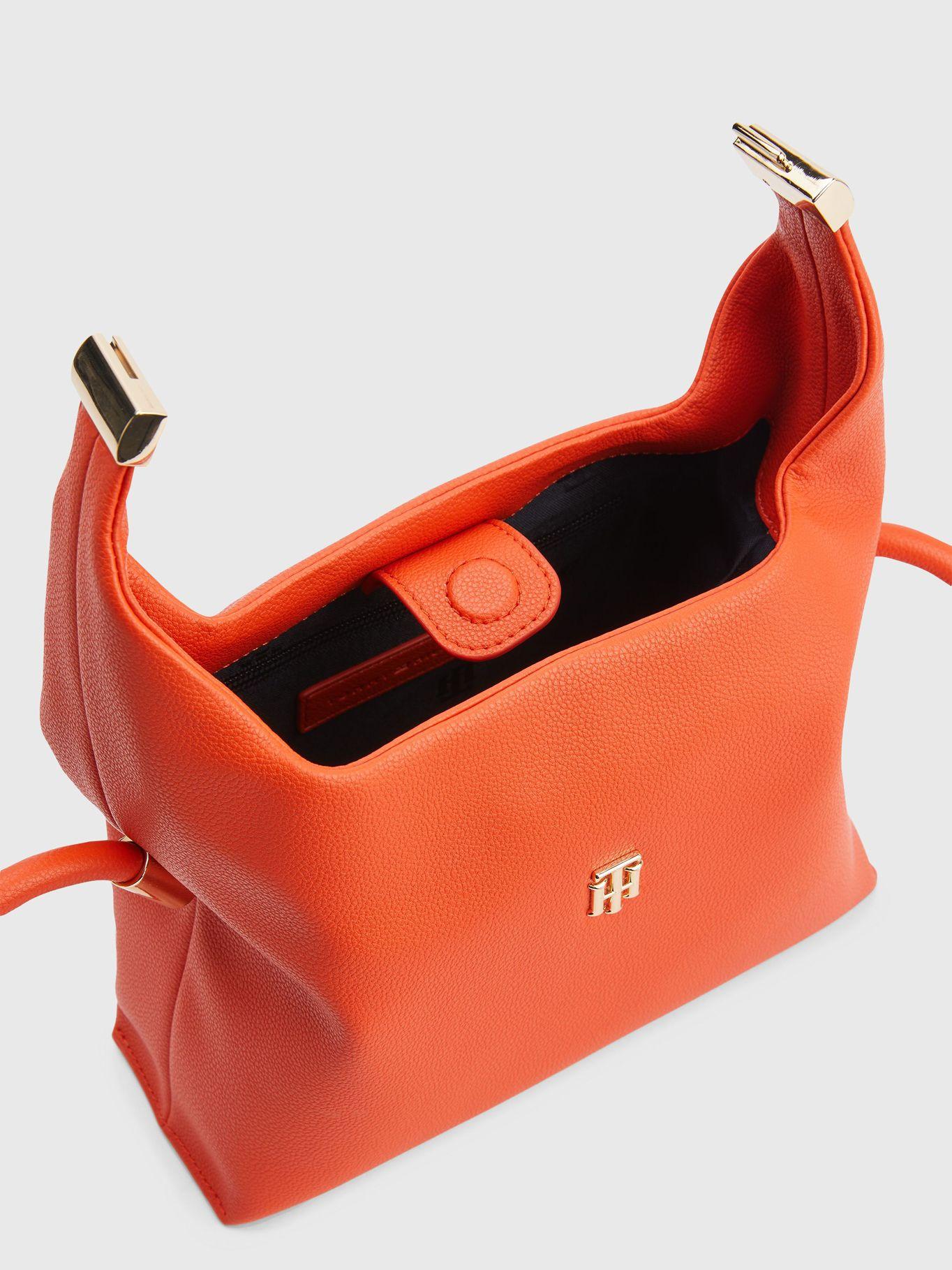 Cartera New Casual Monogram Naranjo Tommy Hilfiger-3