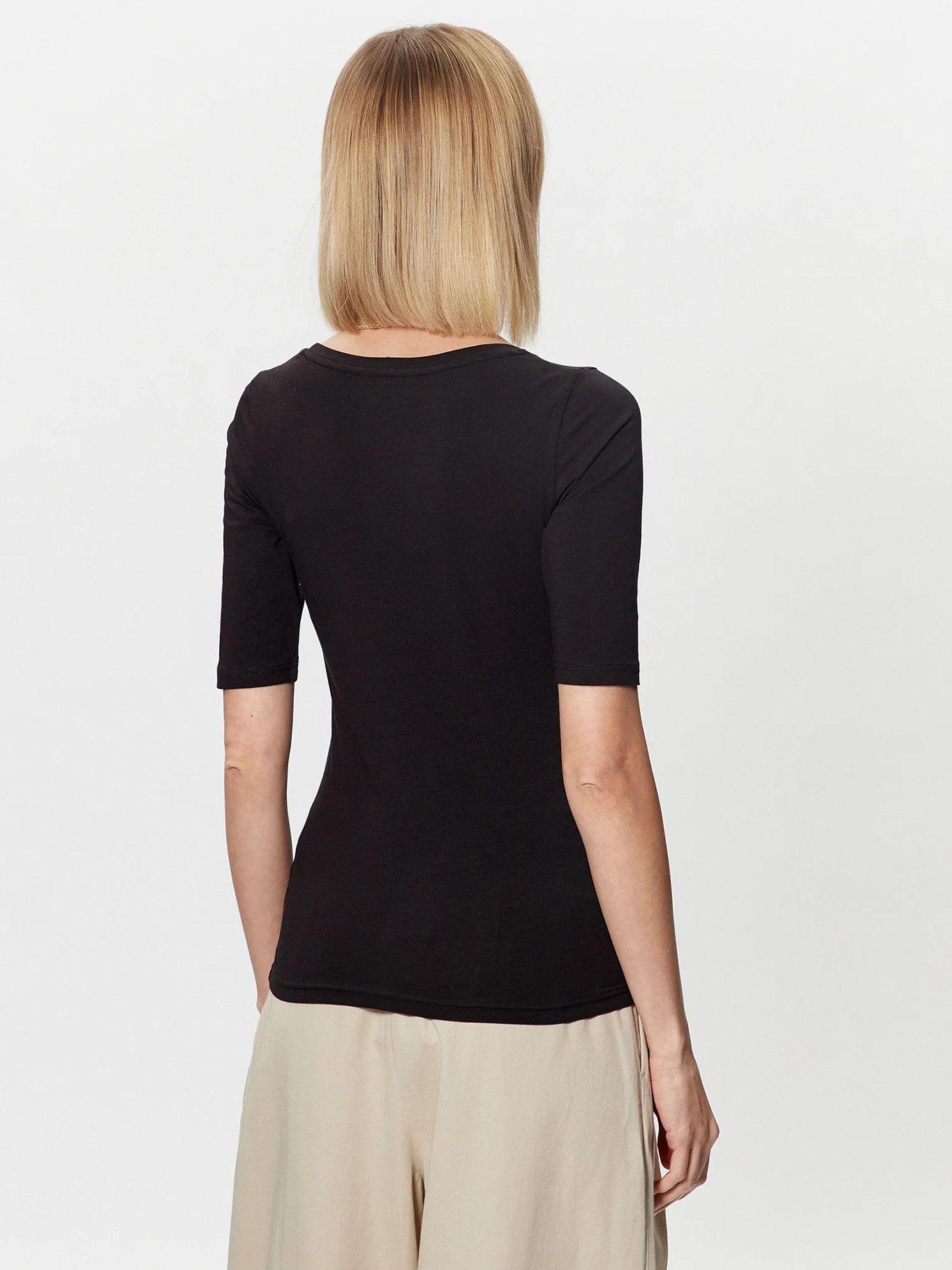 Polera Modern Slim Fit Negro Tommy Hilfiger-2