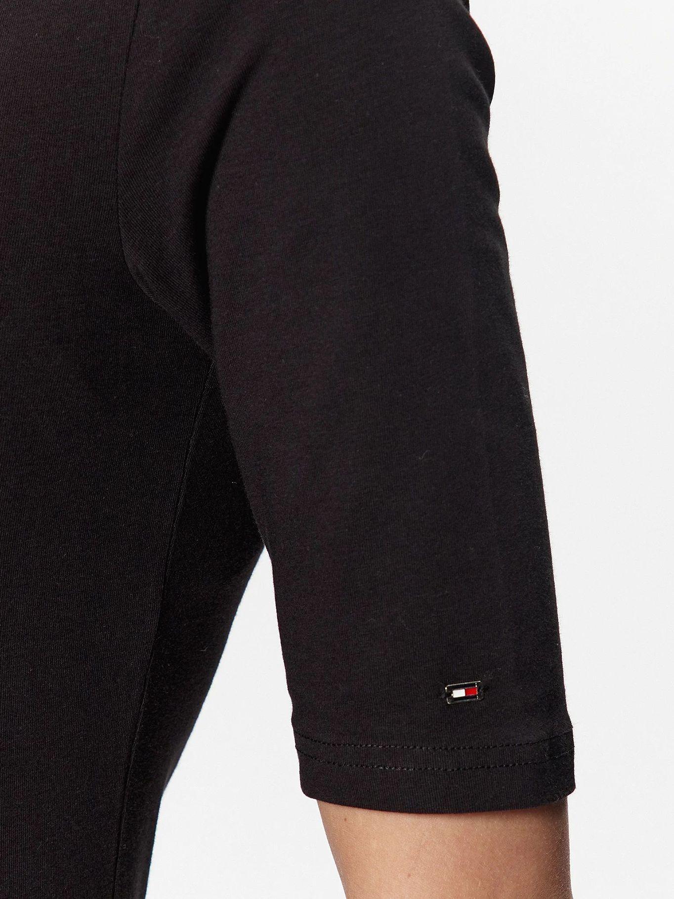 Polera Modern Slim Fit Negro Tommy Hilfiger-4