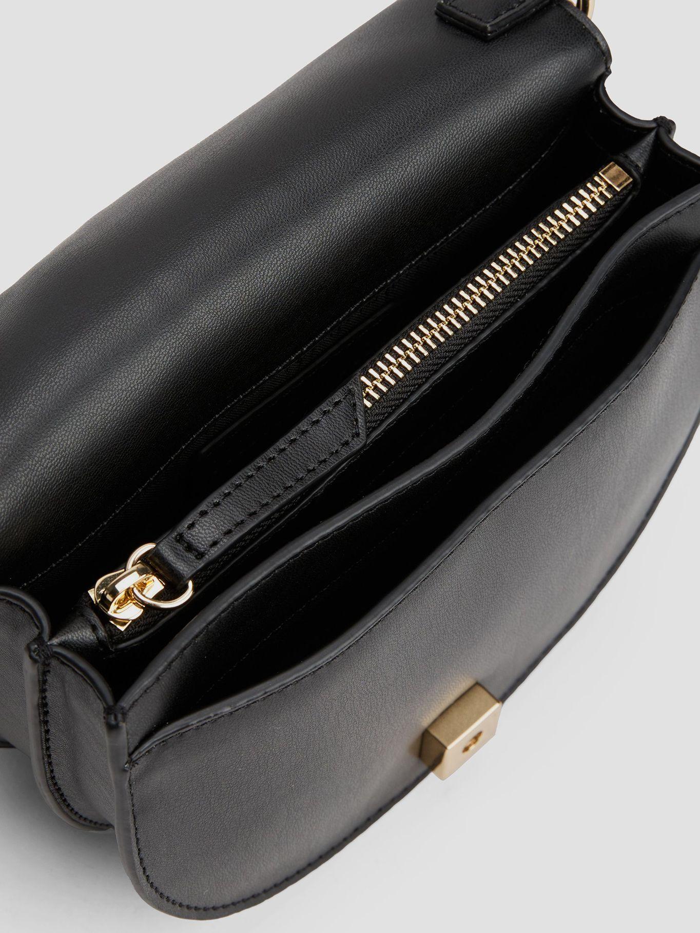 Cartera Saddle Heritage Negro Tommy Hilfiger-2