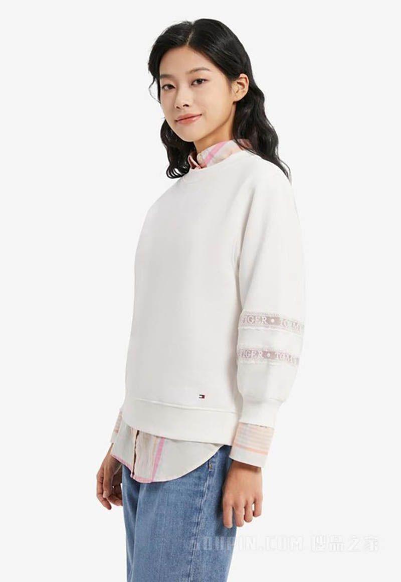 Polerón Solid Con Mangas Farol Blanco Tommy Hilfiger-2
