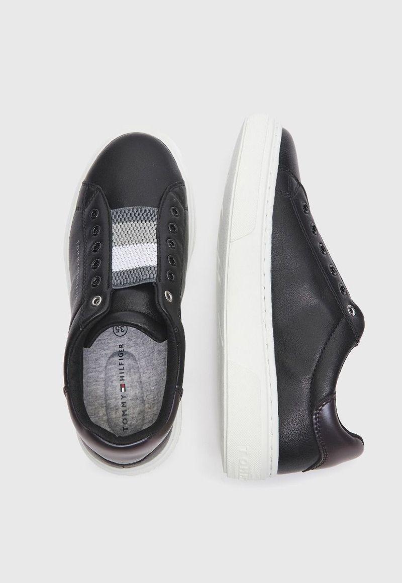 Zapatillas De Niña Con Logo Negro Tommy Hilfiger-3