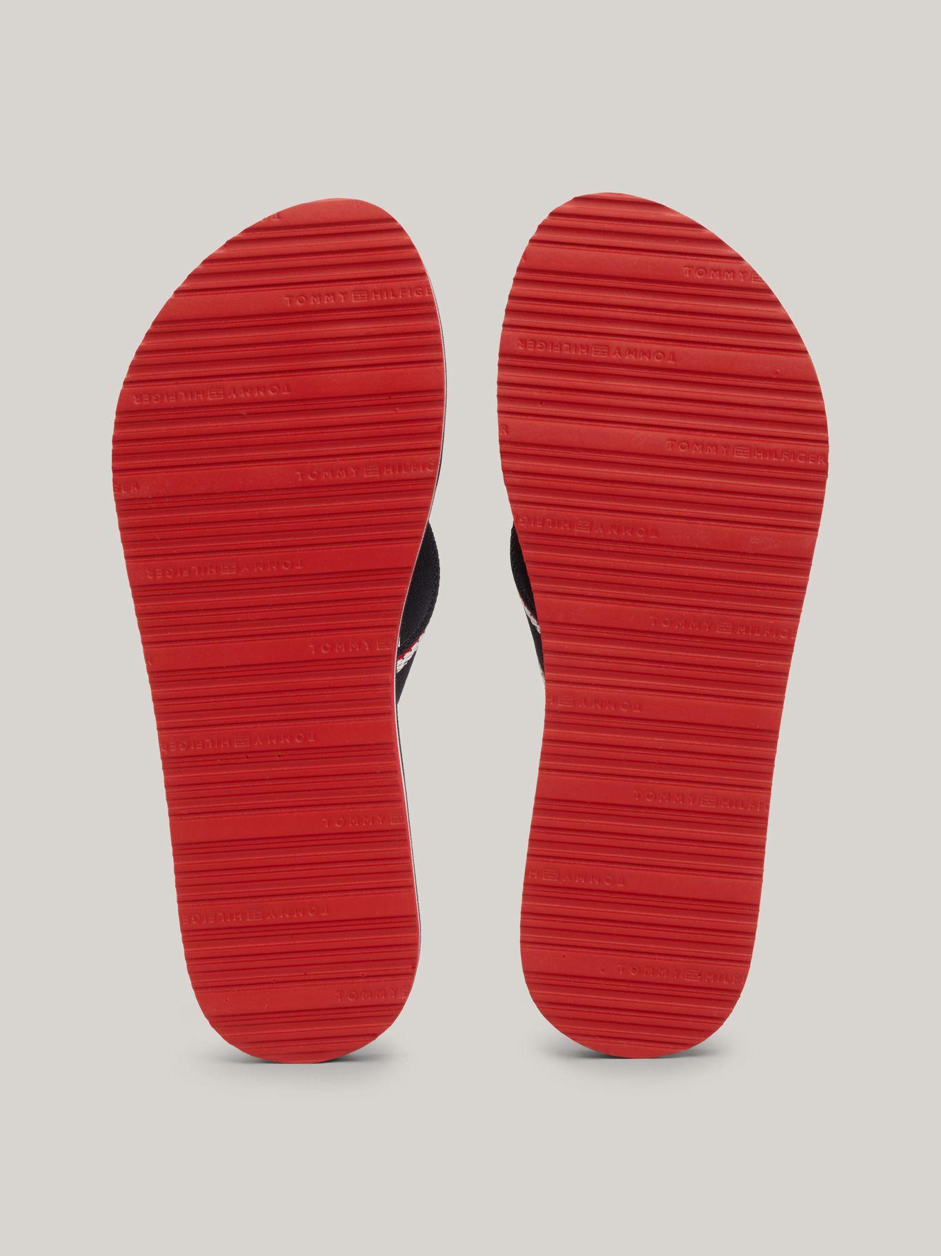 Sandalias Con Logo Gráfico Azul Tommy Hilfiger-3