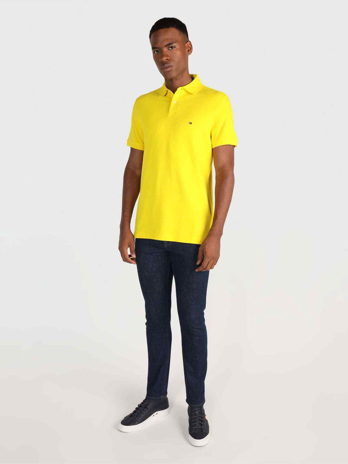 Polo Im 1985 Regular Fit Amarillo ZGS Tommy Hilfiger-1