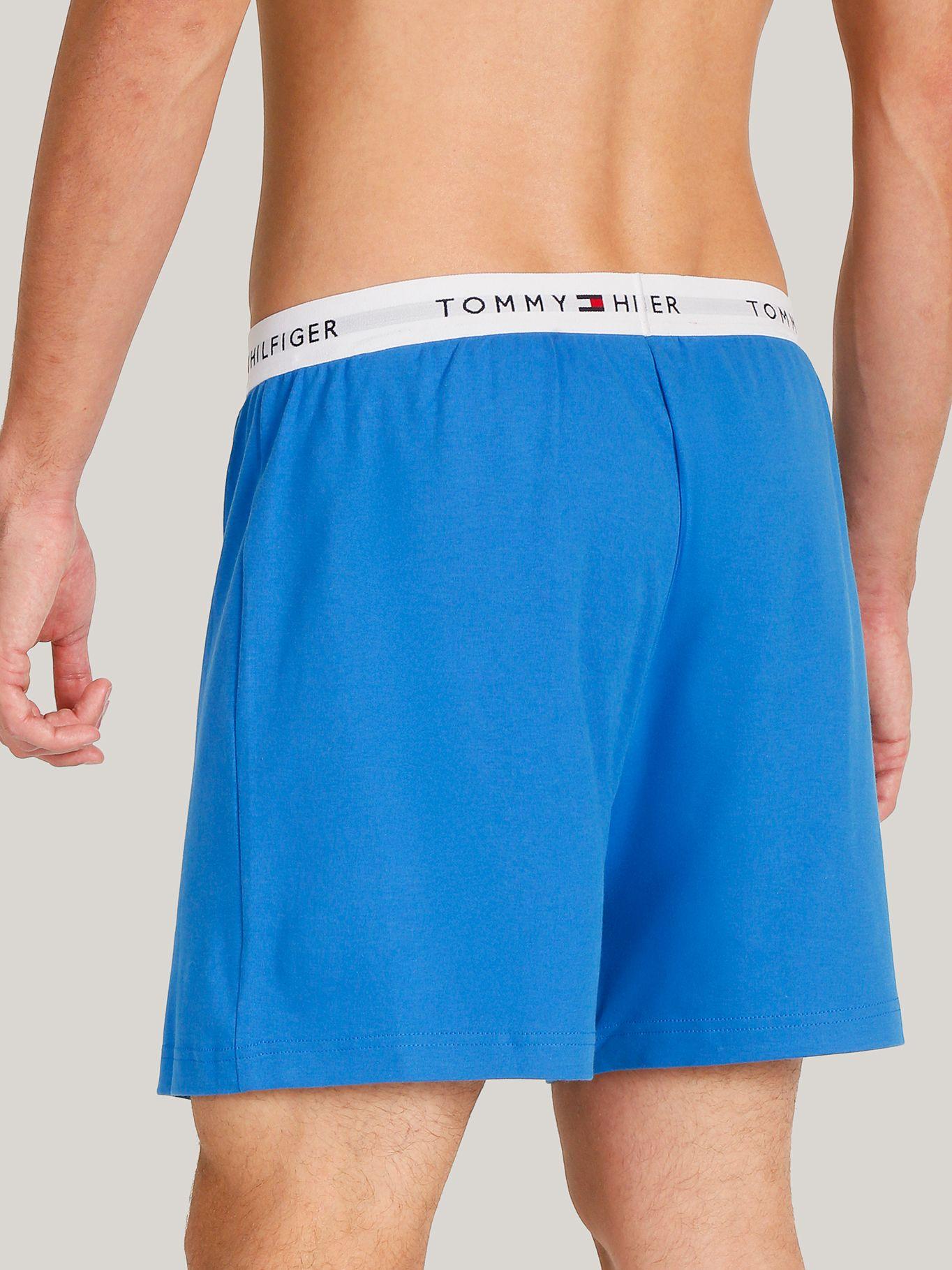 Bóxer Athletic Con Logo Celeste Tommy Hilfiger-2