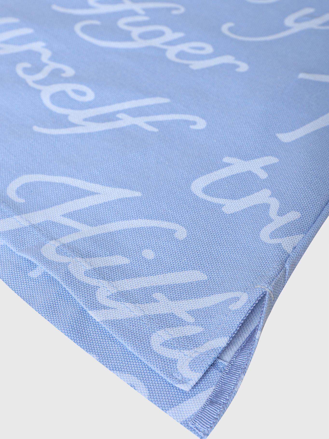 Polo Print Abstracto Slim Fit Celeste Tommy Hilfiger-3