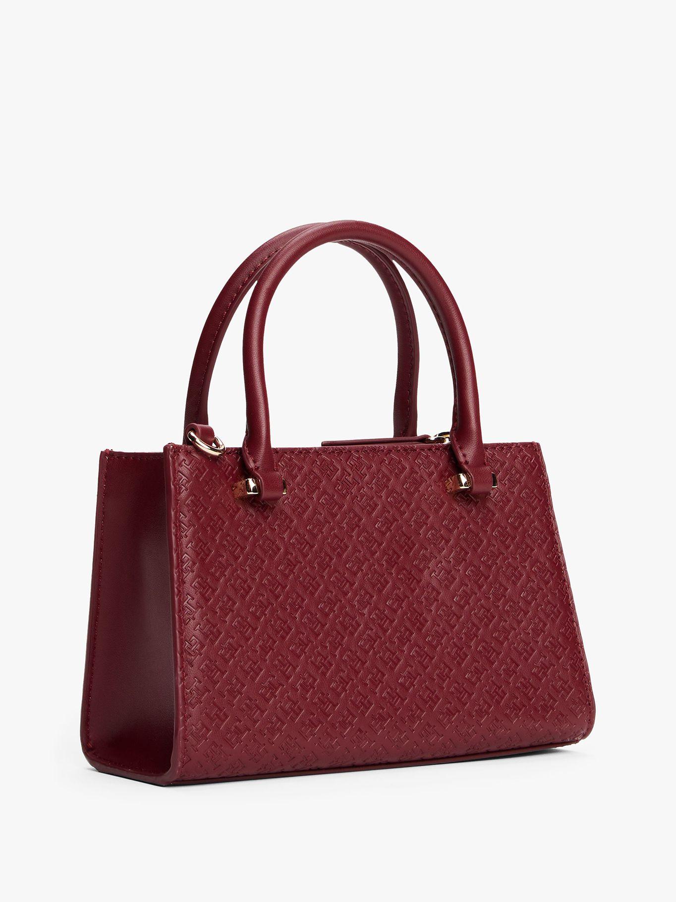 Tote Eternity Monogram Burdeo Tommy Hilfiger-4