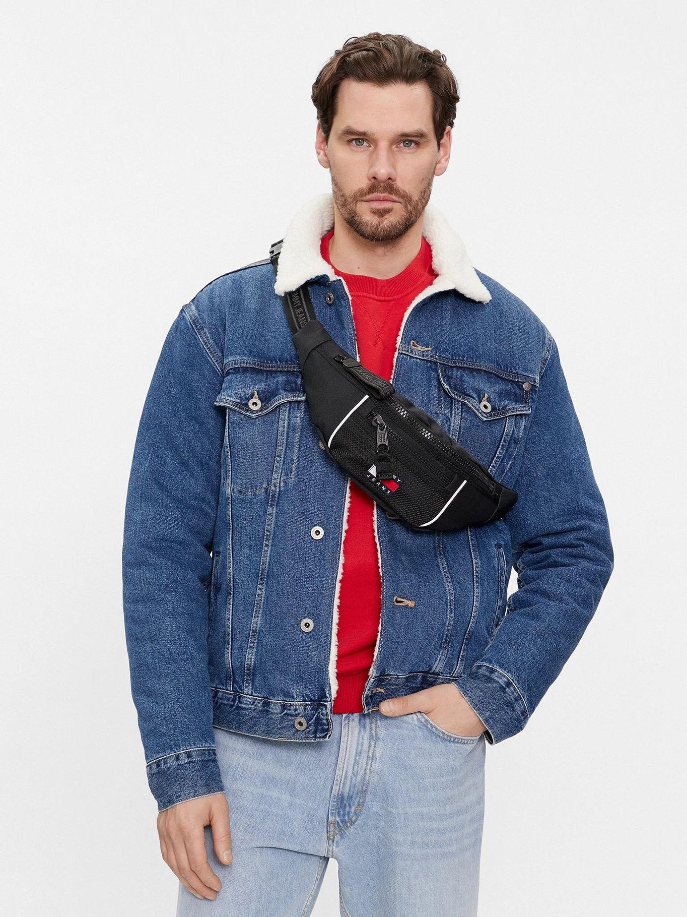 Banano Heritage Color Block Negro Tommy Hilfiger-1