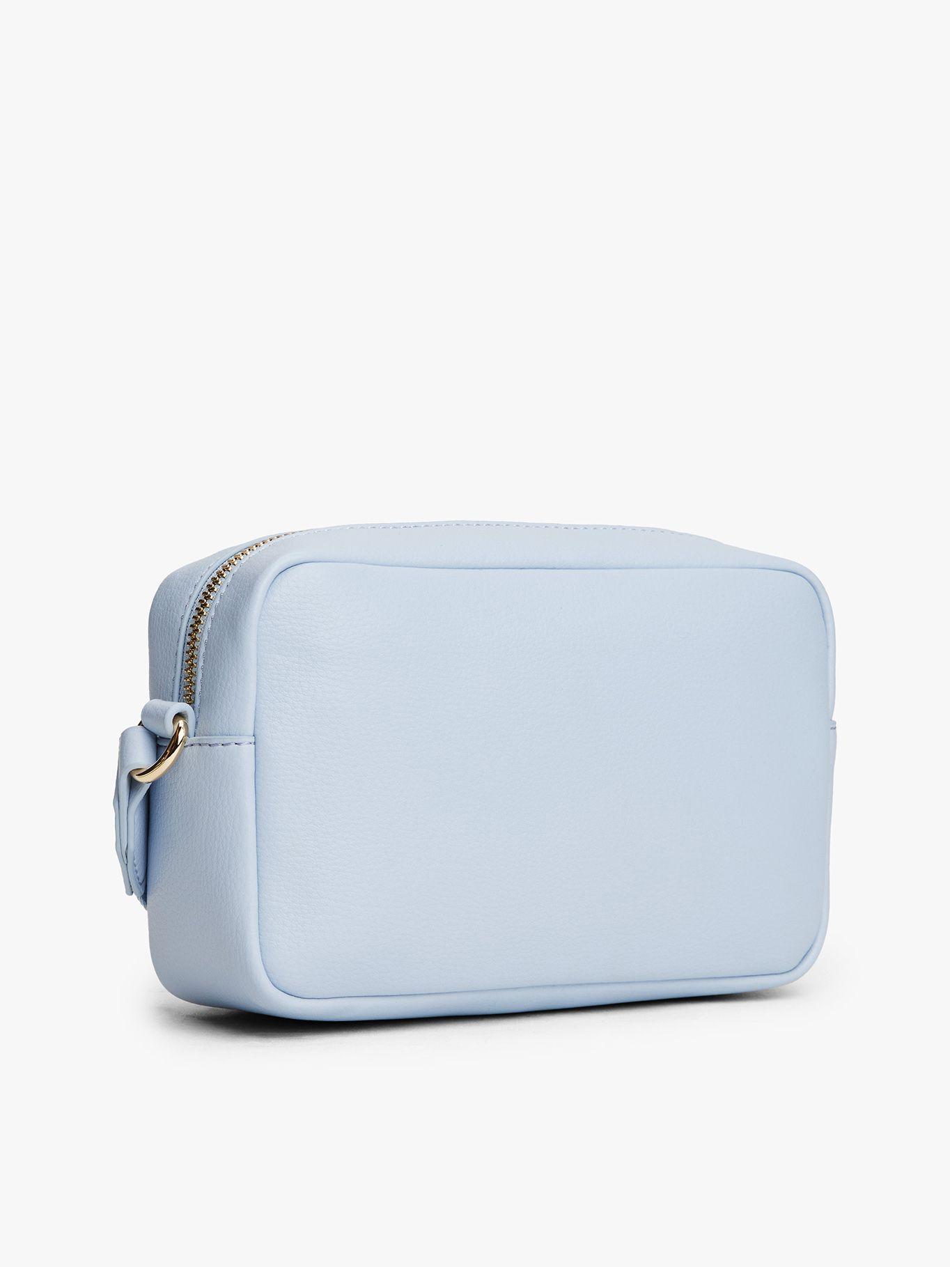 Bandolera Tonal Con Logo Celeste Tommy Hilfiger-2