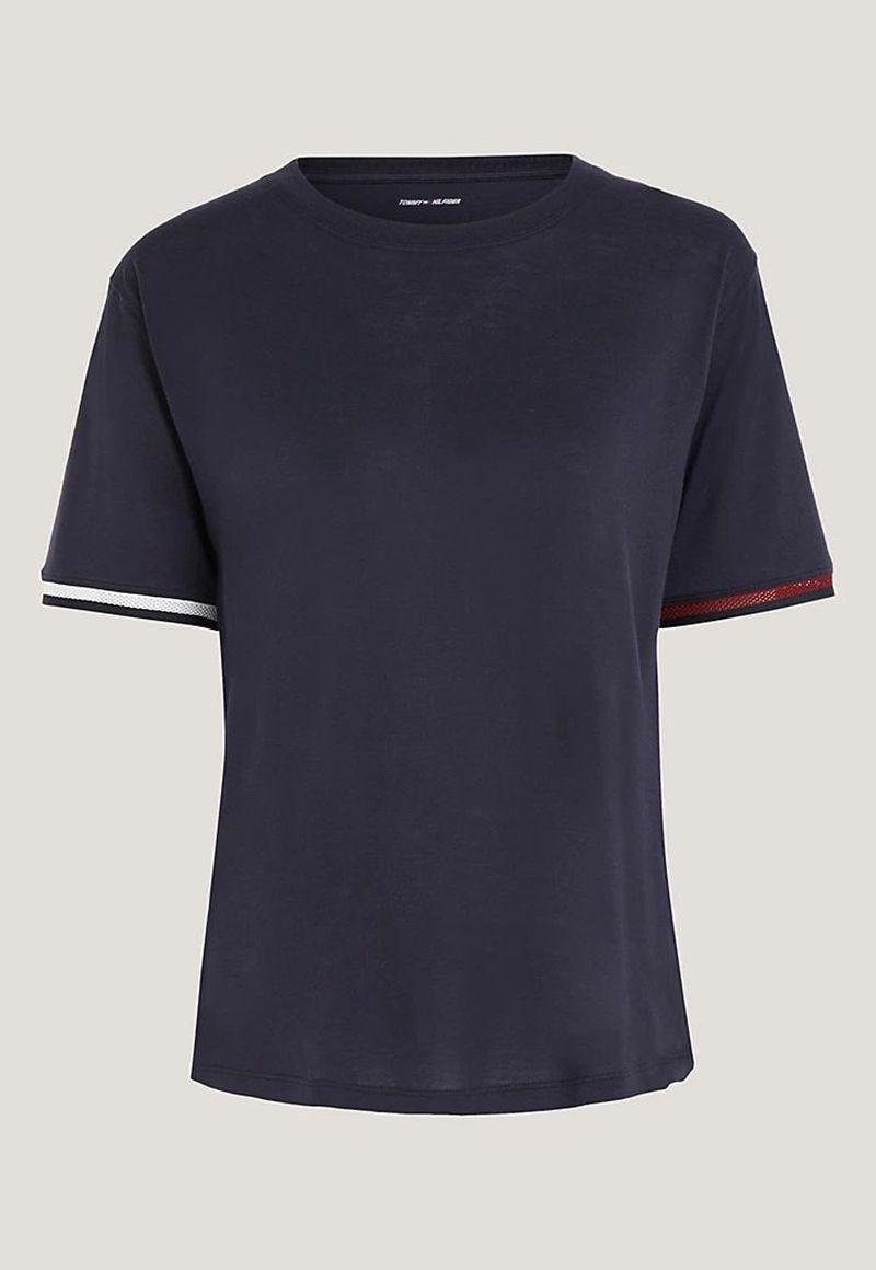 Polera Sport Con Detalles Azul Tommy Hilfiger-4