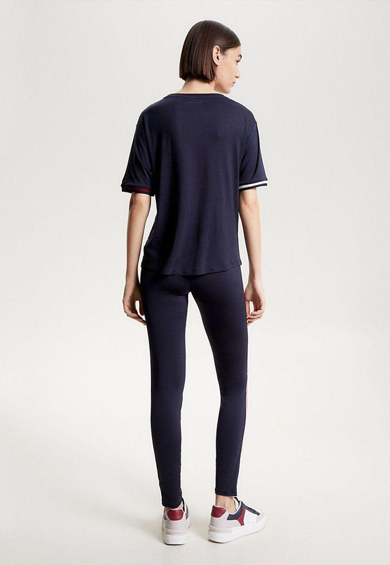 Polera Sport Con Detalles Azul Tommy Hilfiger-2