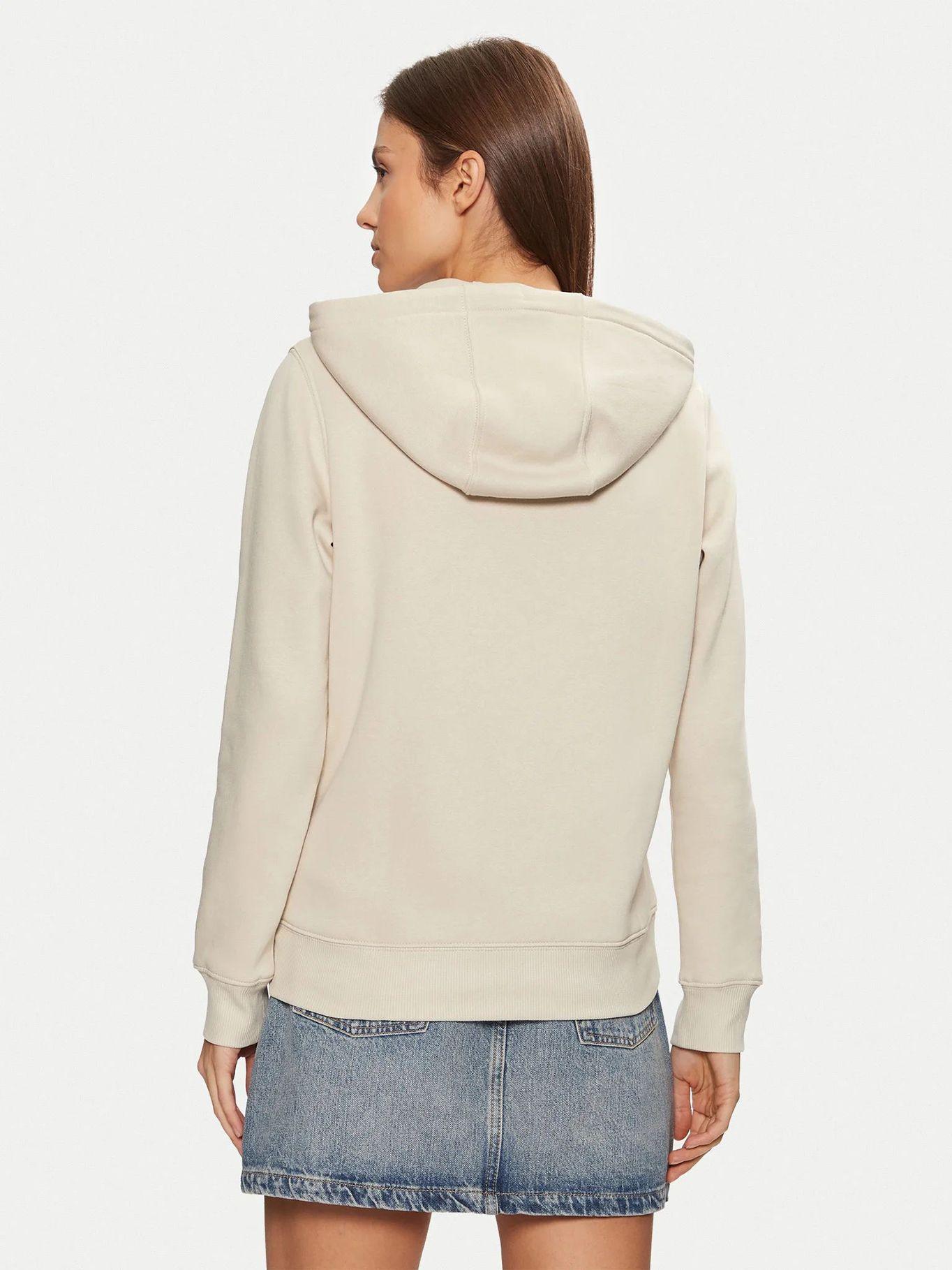 Polerón Hoodie Regular Fit Con Logo Beige Tommy Jeans-2