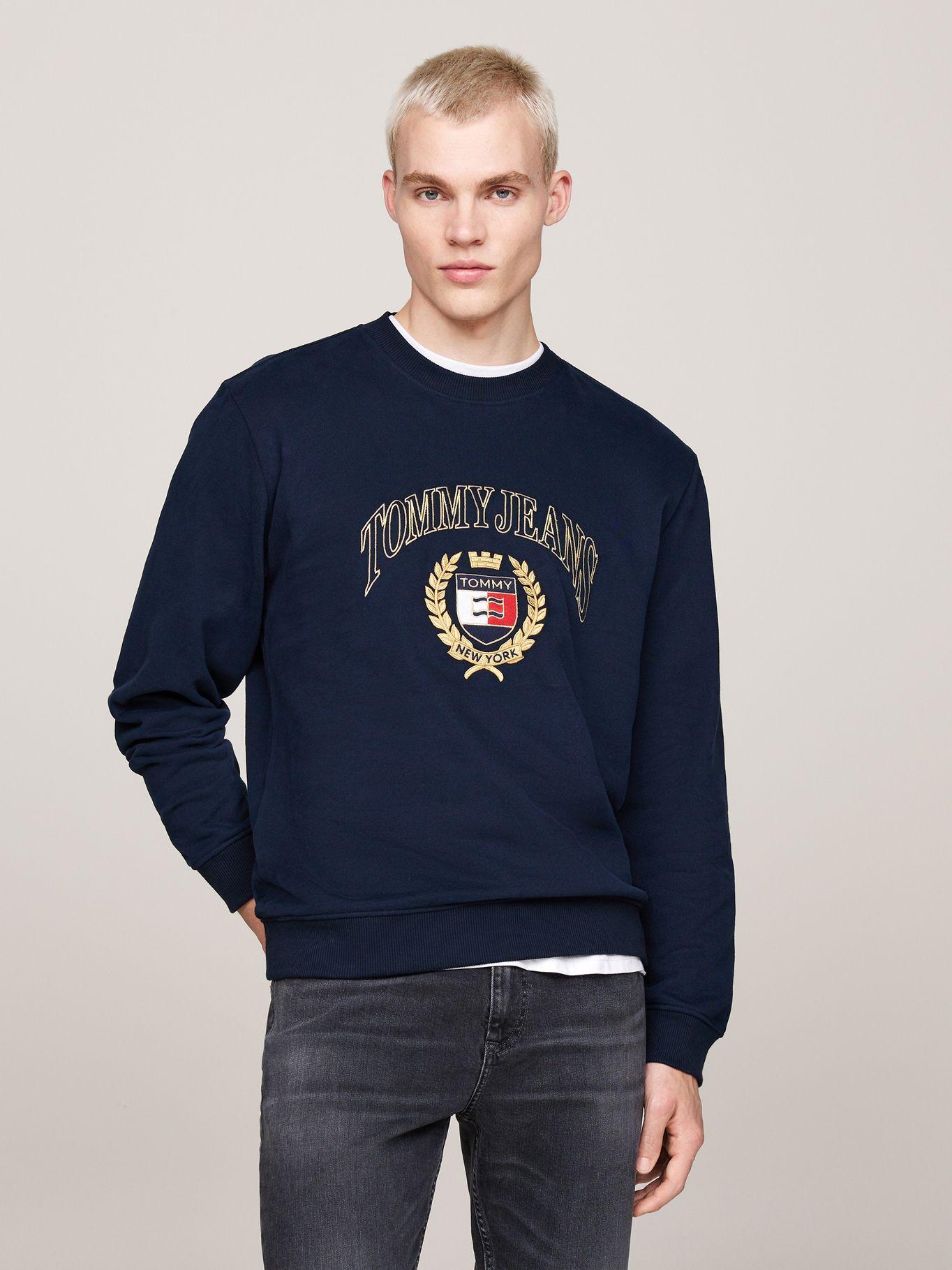 Polerón Preppy Crest Con Logo Azul Tommy Hilfiger-0