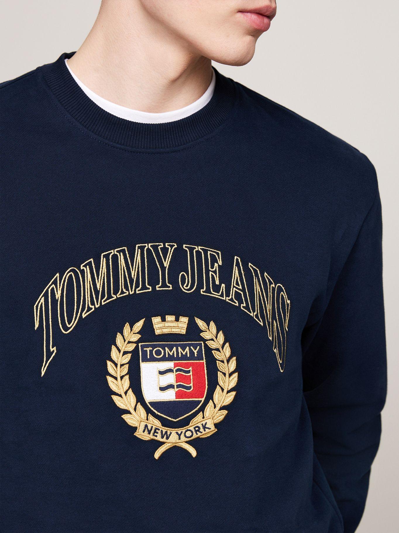 Polerón Preppy Crest Con Logo Azul Tommy Hilfiger-3