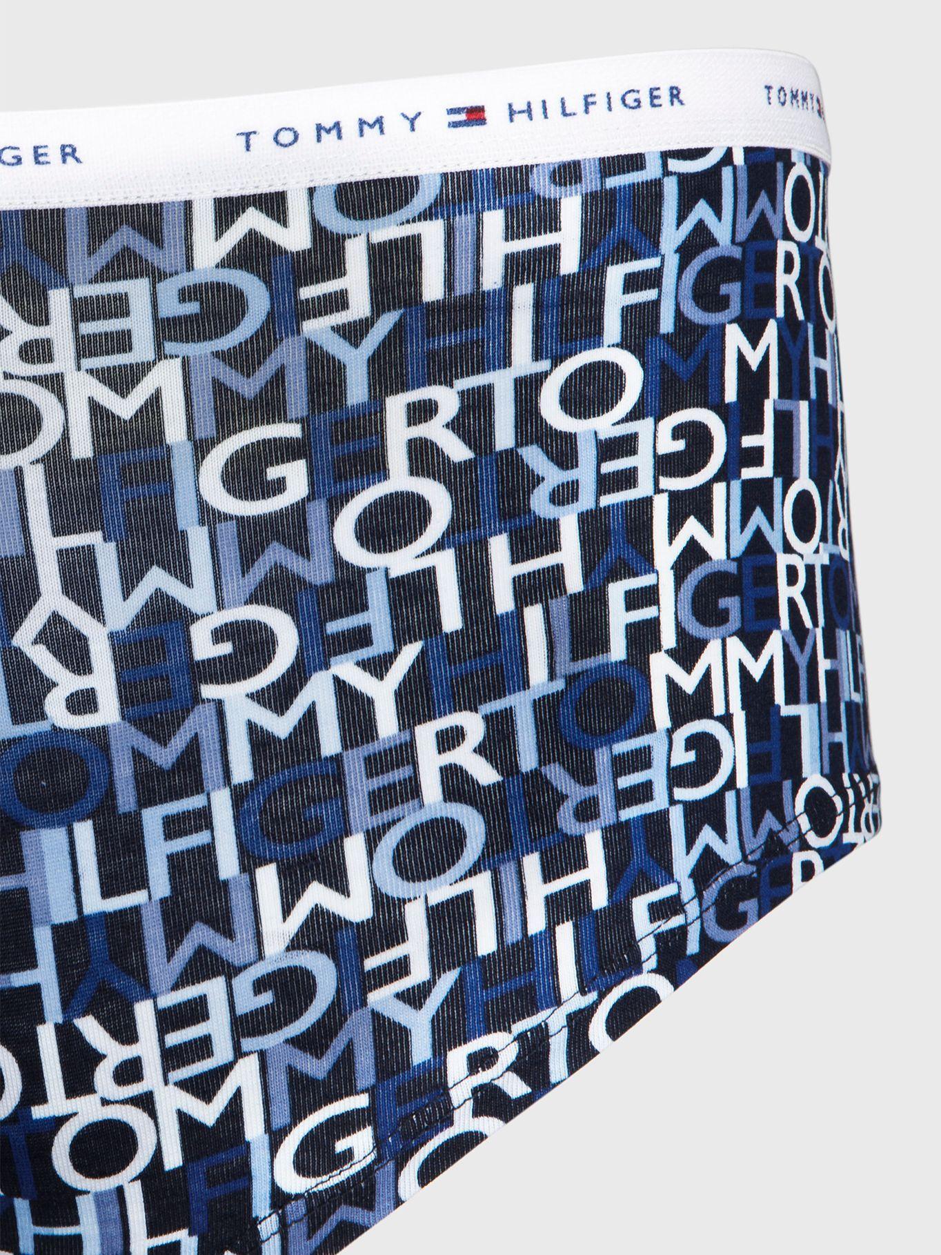 Boyshort Cotton Logo Azul Tommy Hilfiger F2-3