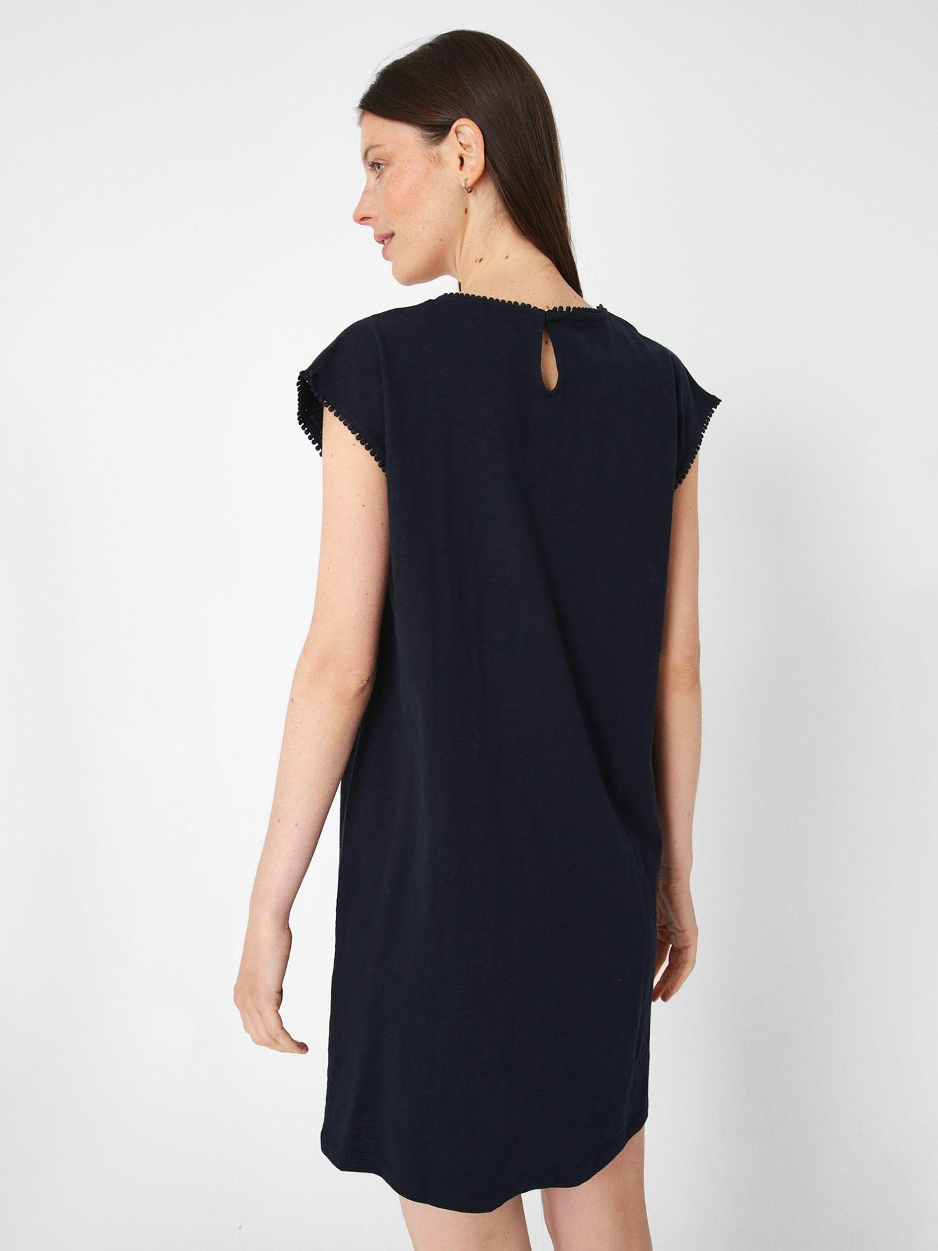 Vestido Camisero Solid Azul Tommy Hilfiger-1