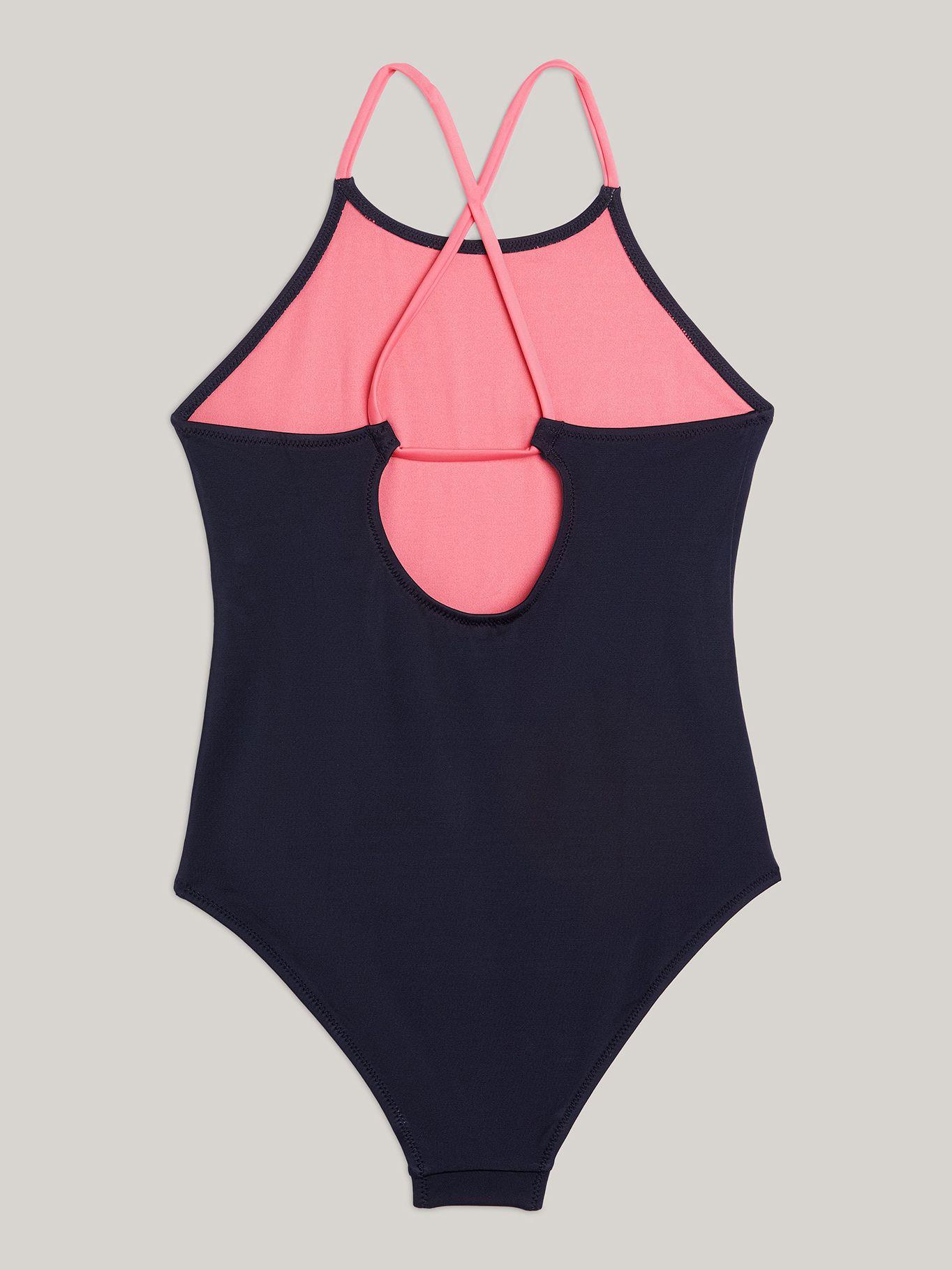 Traje De Baño Con Logo Solid Azul Tommy Hilfiger-1
