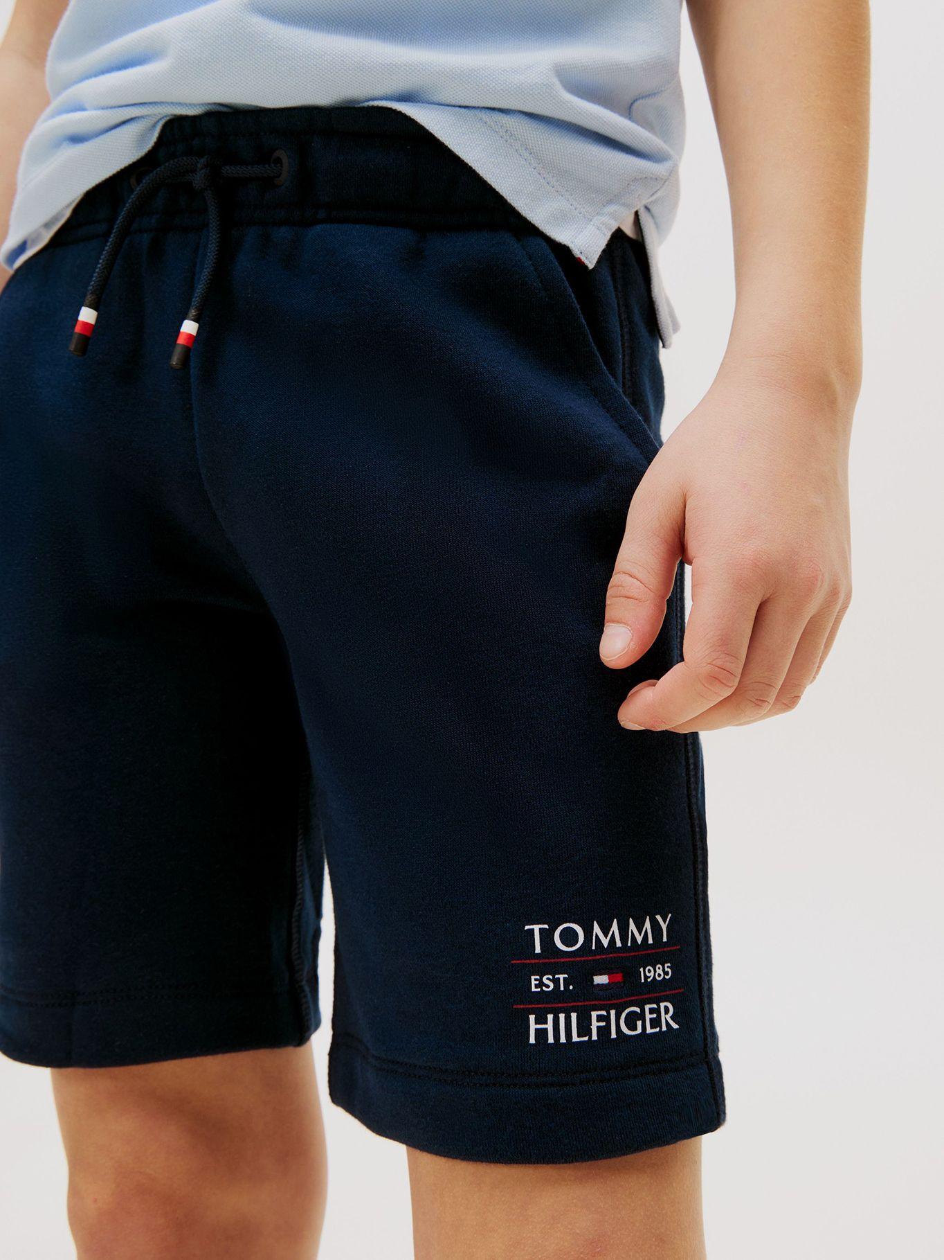 Short Con Logo Gráfico Azul Tommy Hilfiger-3