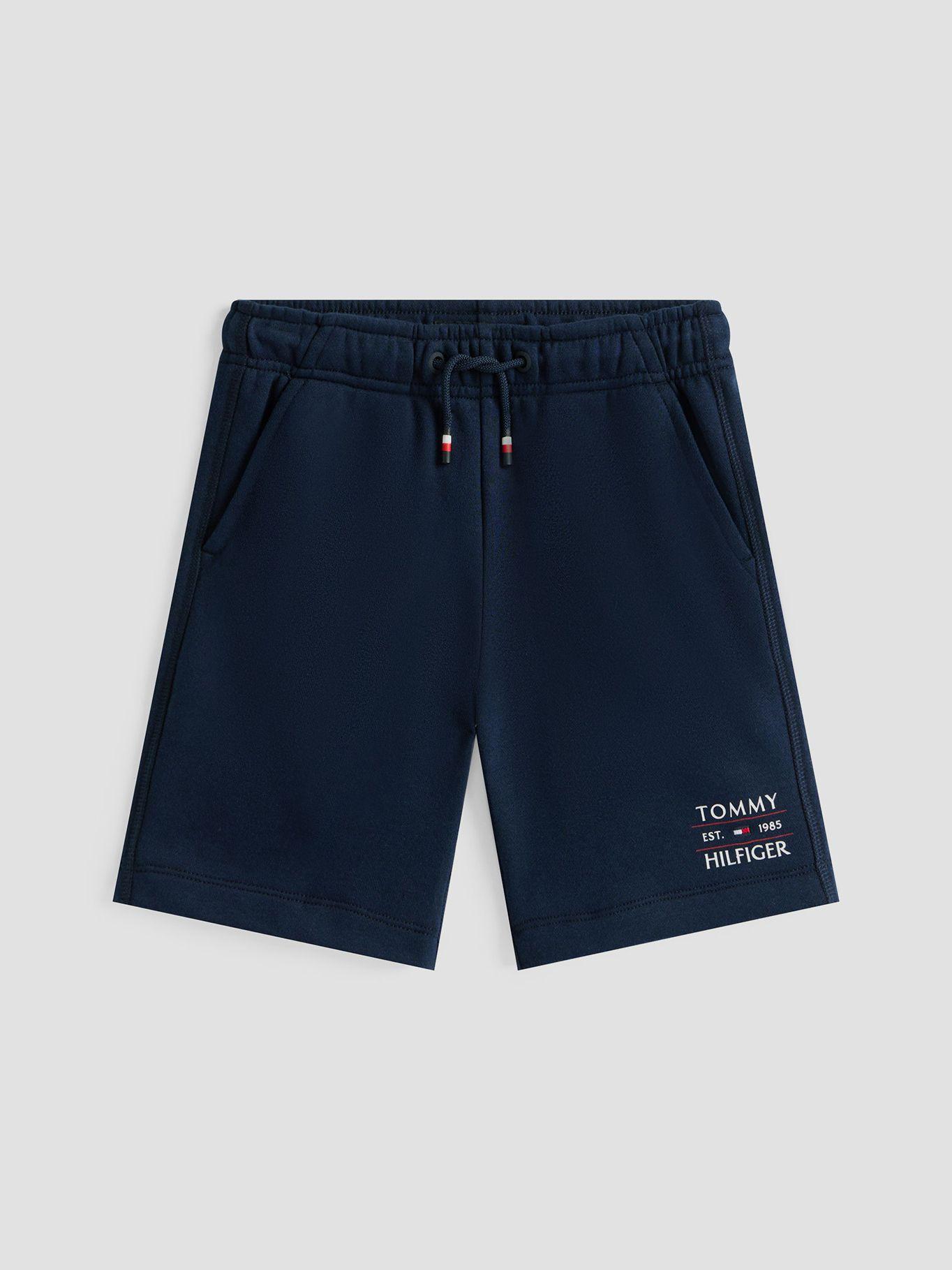 Short Con Logo Gráfico Azul Tommy Hilfiger-4