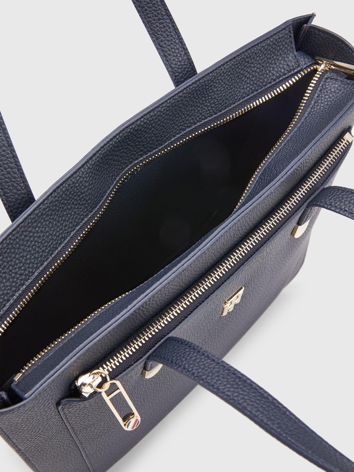 Bolso Tote Th Monogram Azul Tommy Hilfiger-3