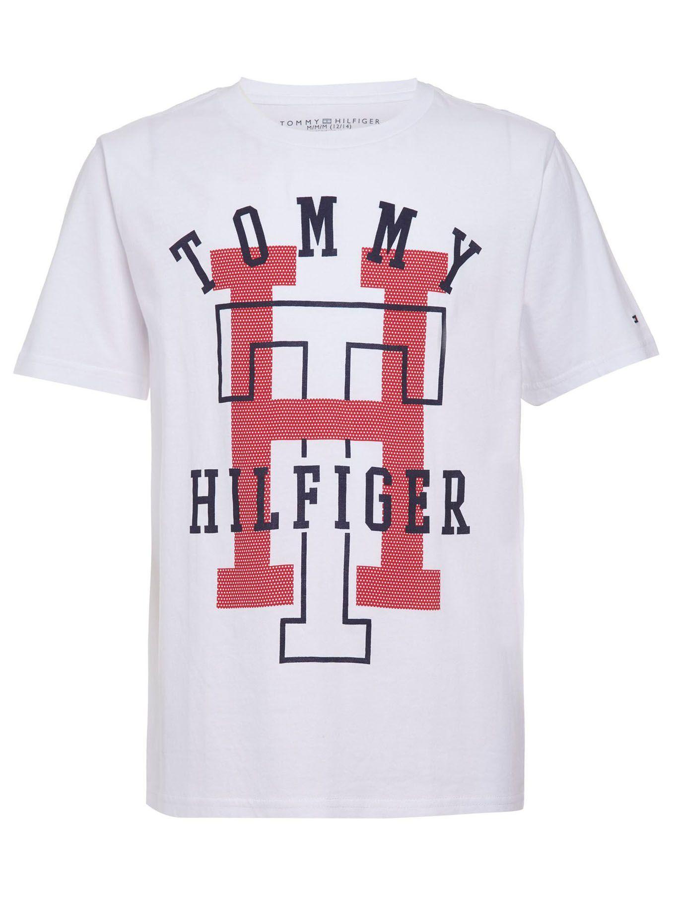 Polera Hilly Graphic Logo Blanco Tommy Hilfiger-0
