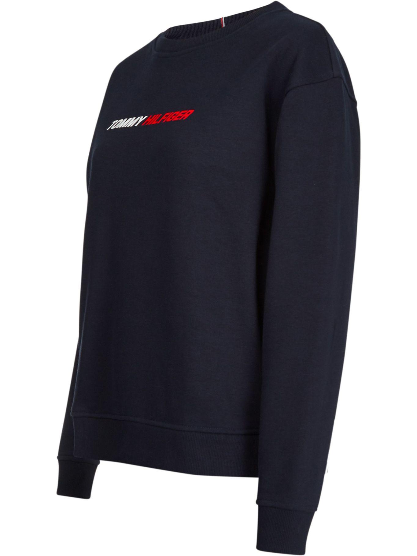 Polerón Sports Con Logo Relaxed Fit Azul Tommy Hilfiger-2