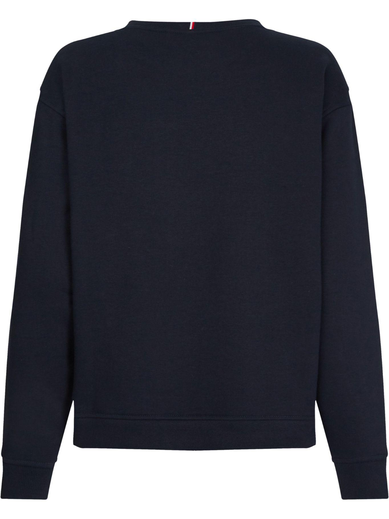 Polerón Sports Con Logo Relaxed Fit Azul Tommy Hilfiger-1