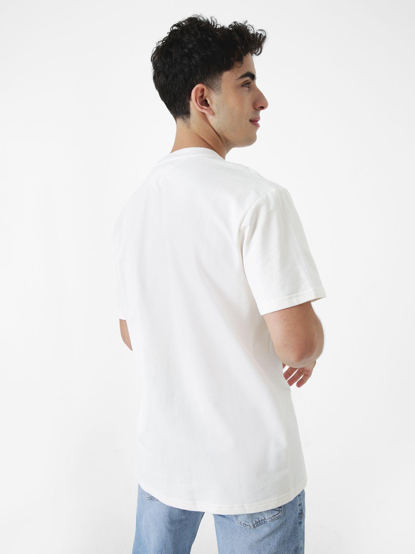 Polera Reverse Textured Blanco Tommy Jeans-1