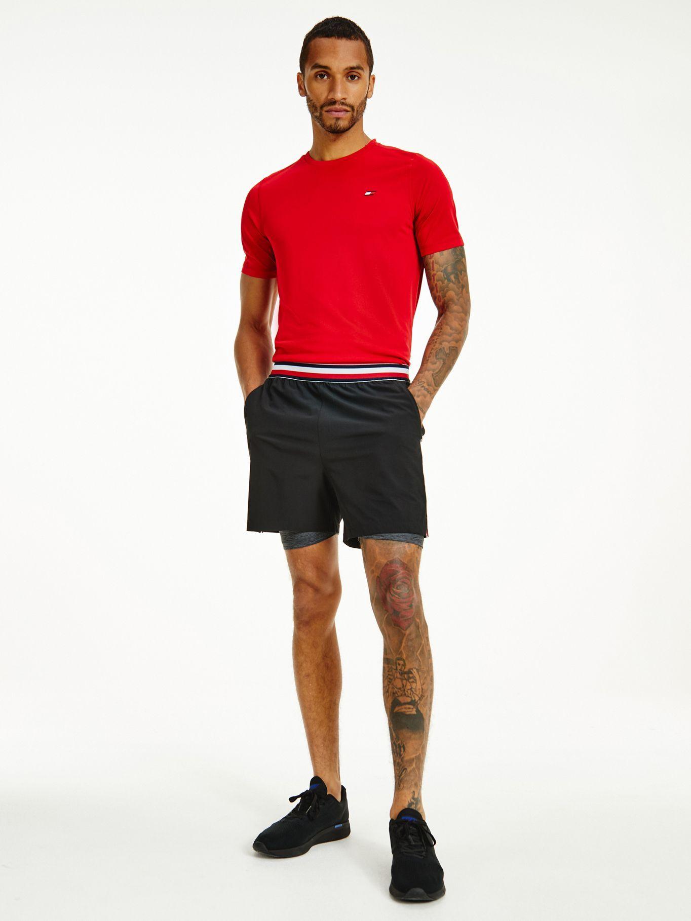 Short Sport 2 En 1 Negro Tommy Hilfiger M2-0