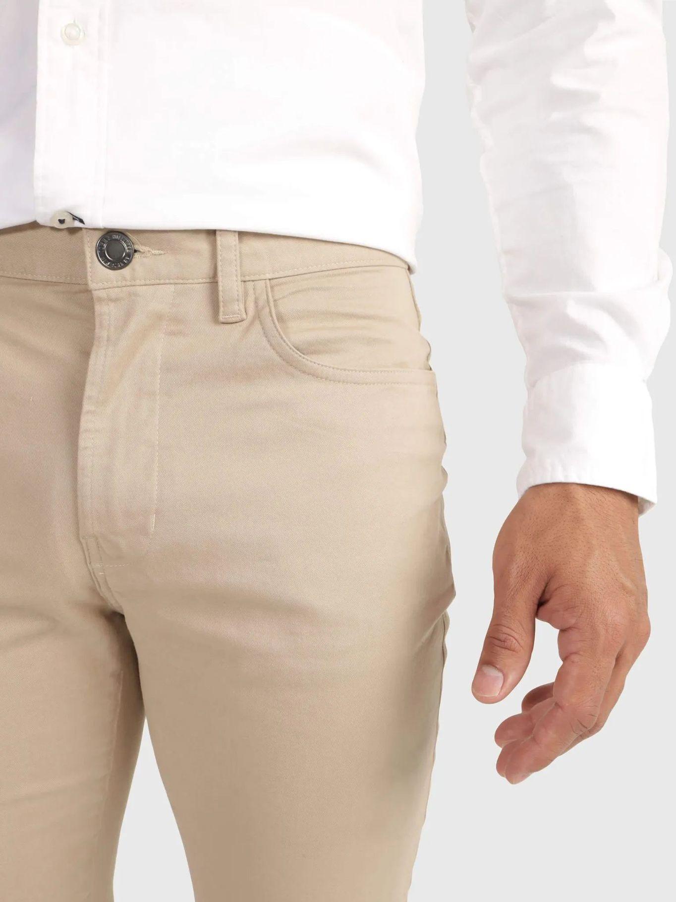 Pantalón Denton Essential Beige AEG Tommy Hilfiger-4