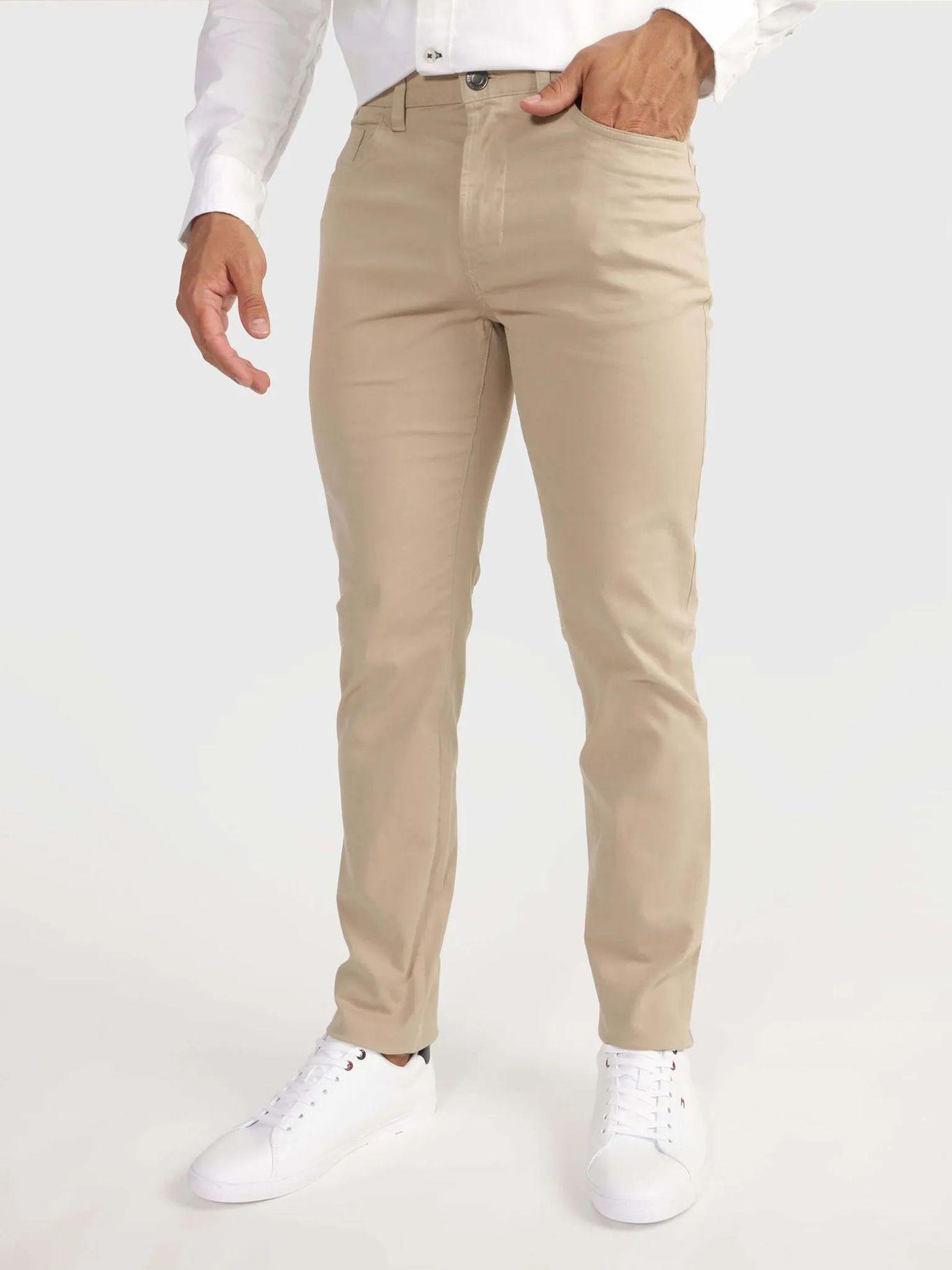 Pantalón Denton Essential Beige AEG Tommy Hilfiger-1