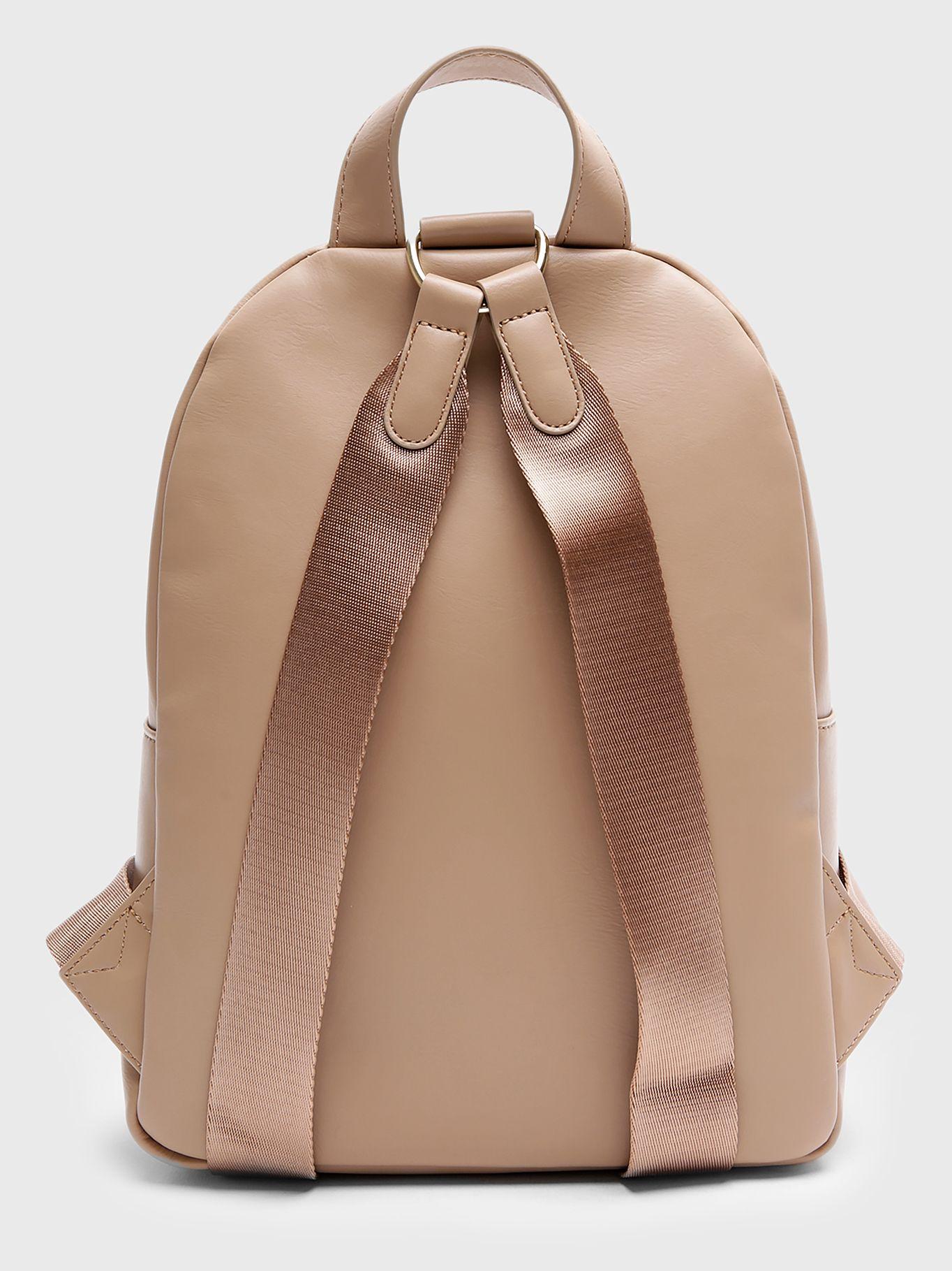 Mochila Jaden Con Logo Y Cierre Café Tommy Hilfiger-1