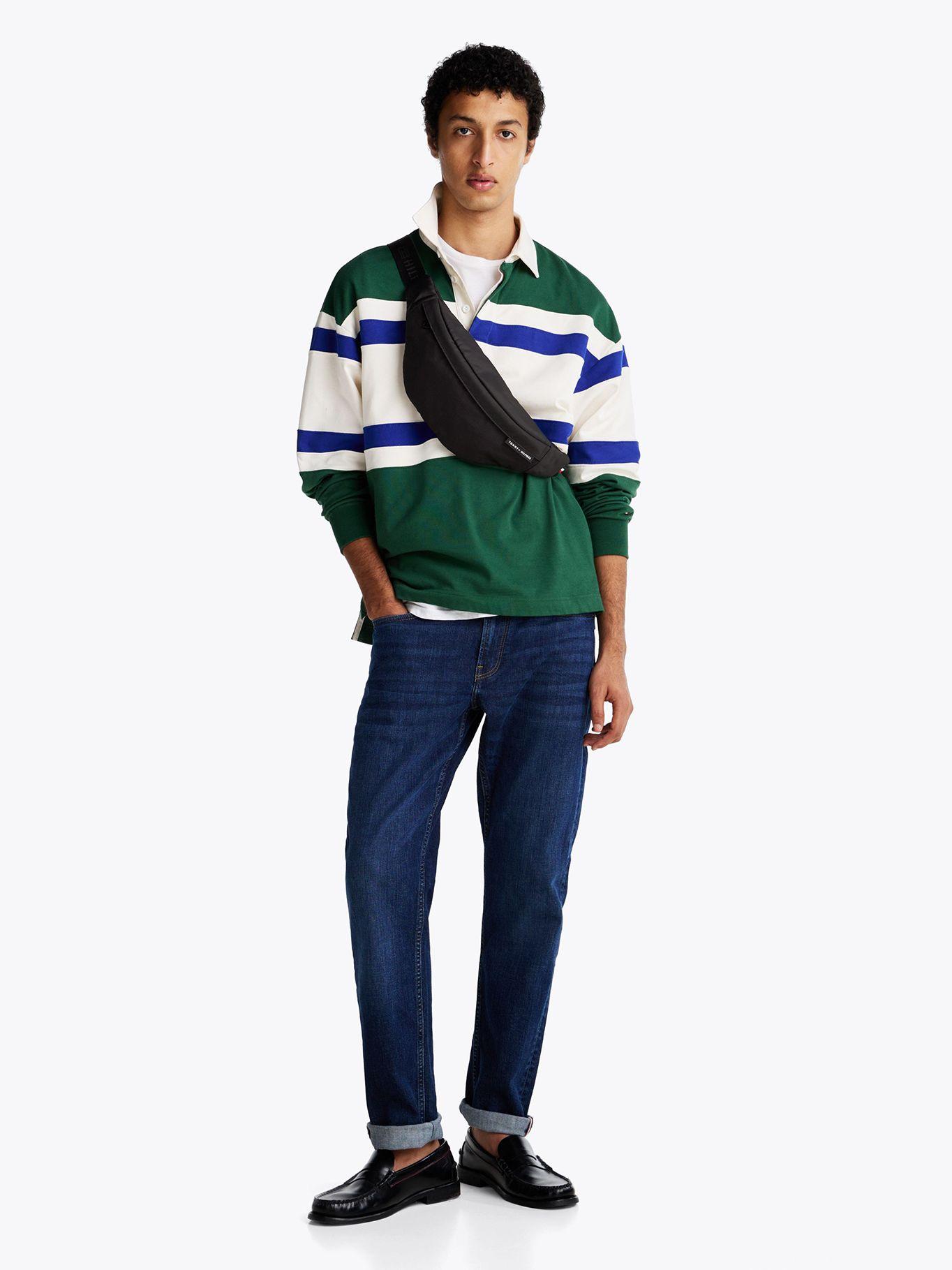 Banano Con Logo Engomado Negro Tommy Hilfiger-1