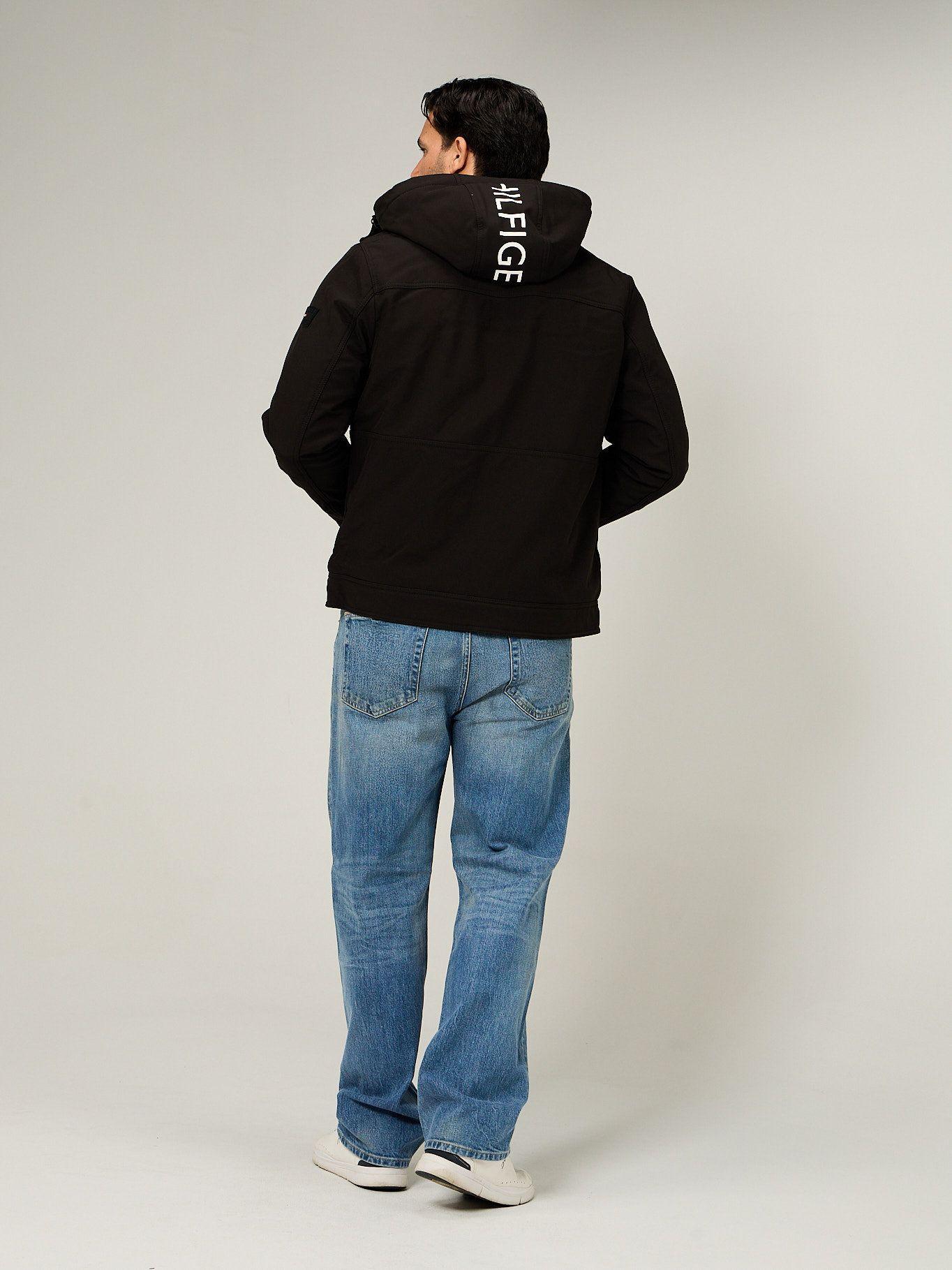 Chaqueta Soft Shell Con Gorro Negro Tommy Hilfiger-2