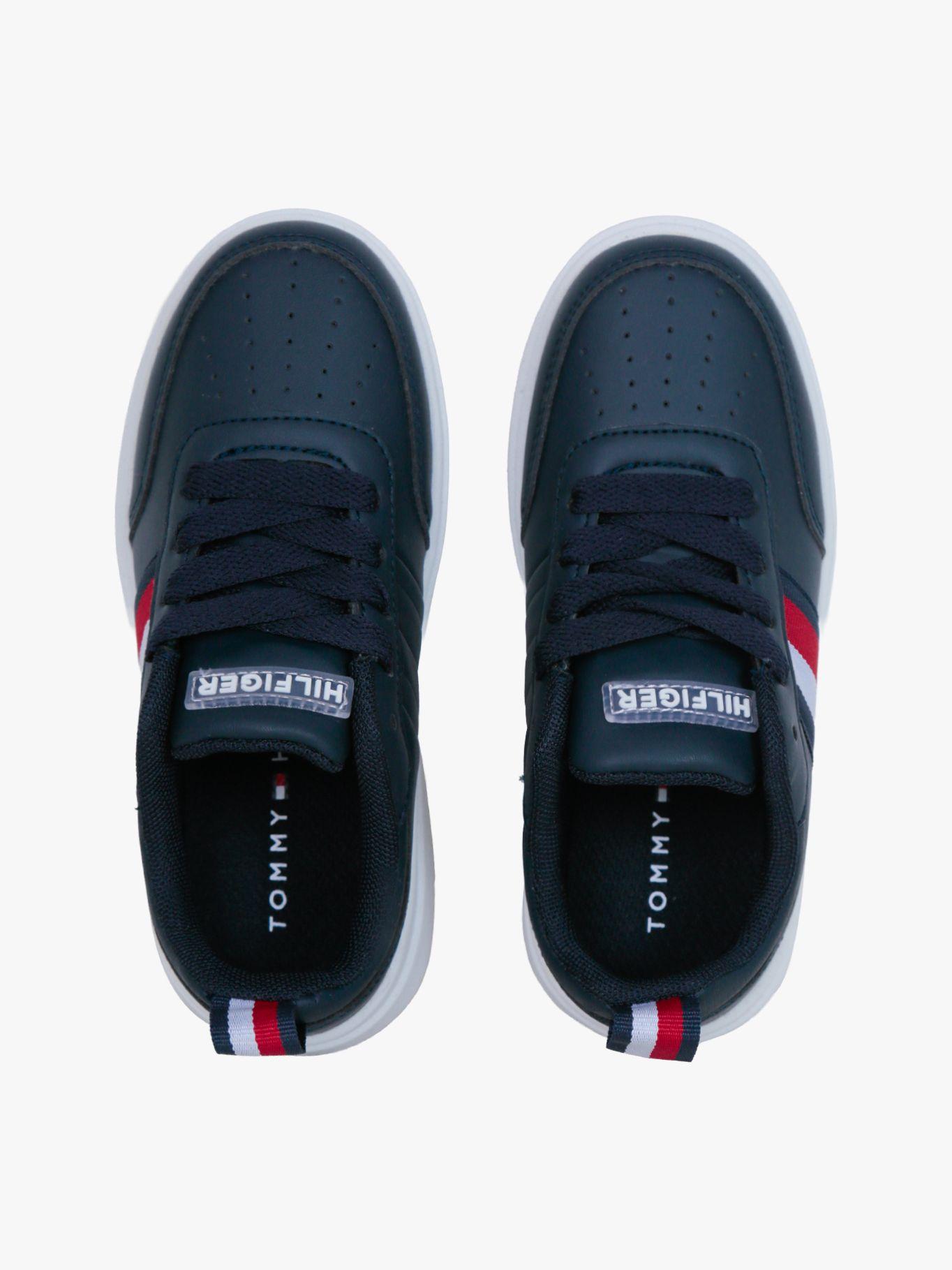 Zapatillas Cayman Con Logo Azul Tommy Hilfiger-2