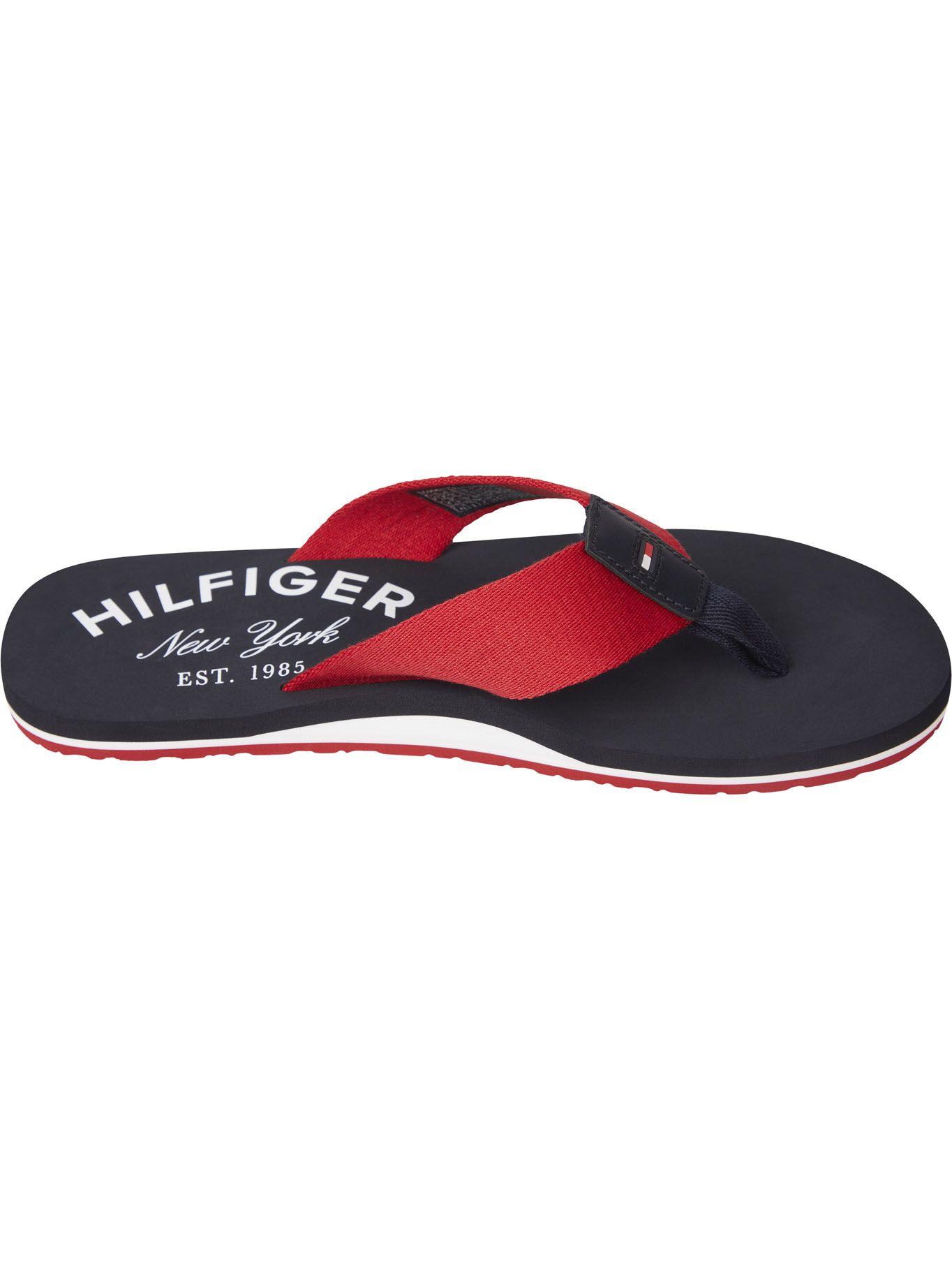 Sandalias Classic Ny Logo Rojo Tommy Hilfiger-0