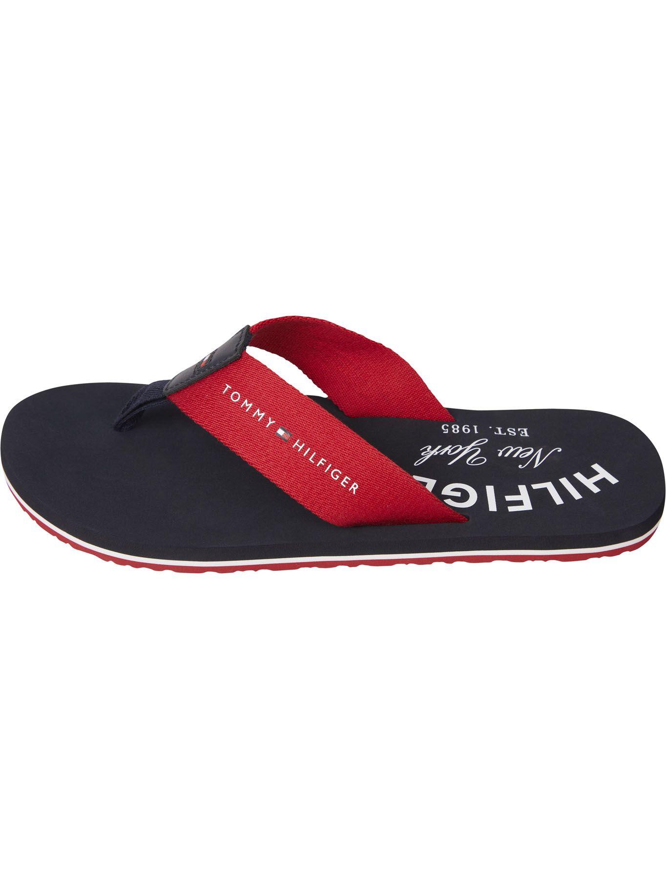 Sandalias Classic Ny Logo Rojo Tommy Hilfiger-2