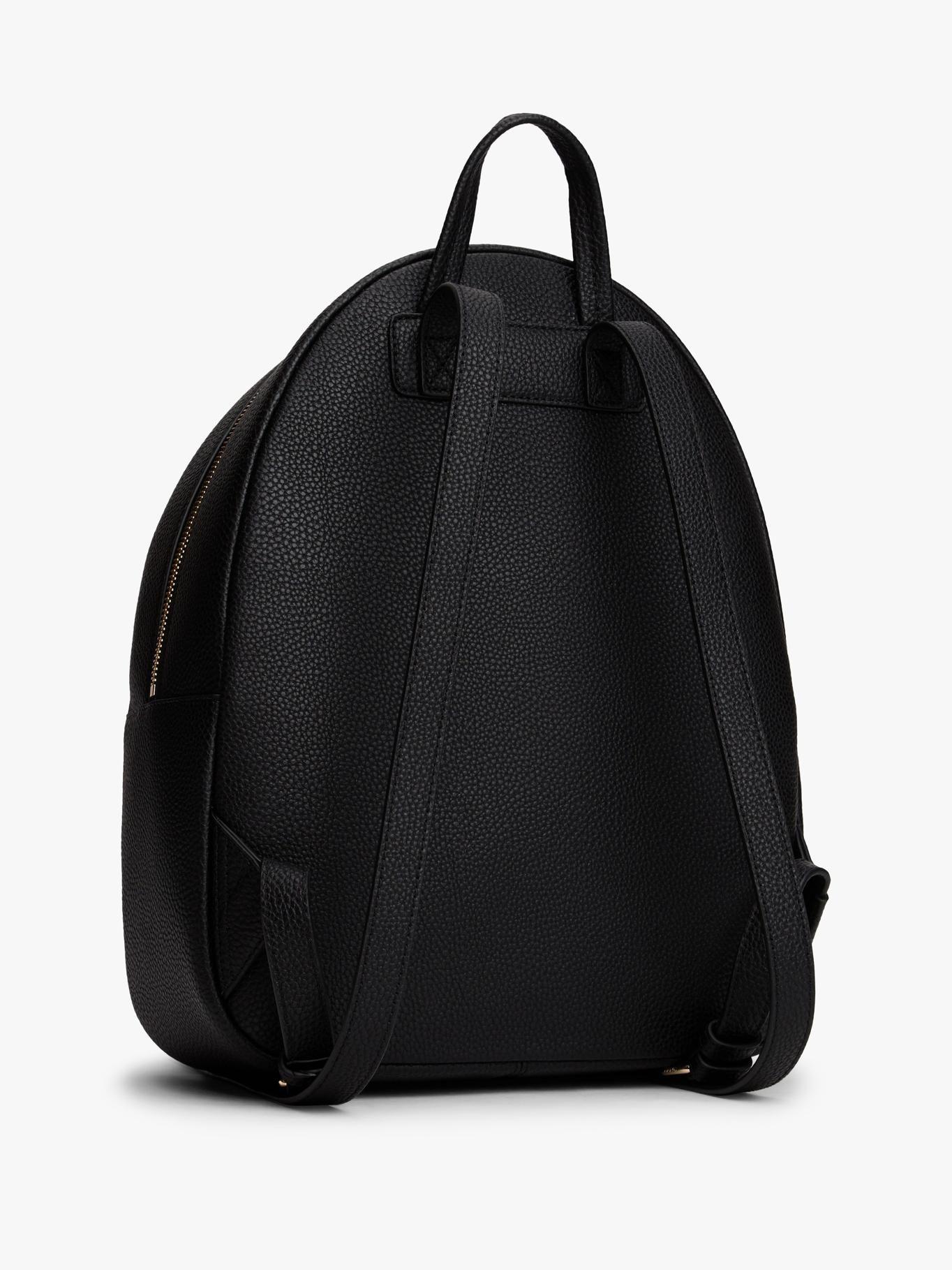 Mochila Con Cinta Tonal Distintiva Tommy Hilfiger Negro-2
