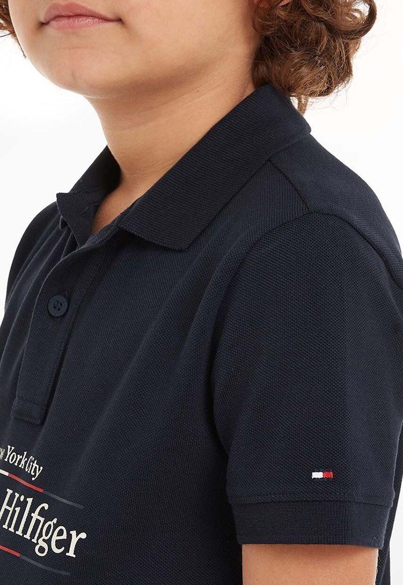 Polo Icon De Corte Regular Azul Tommy Hilfiger-2